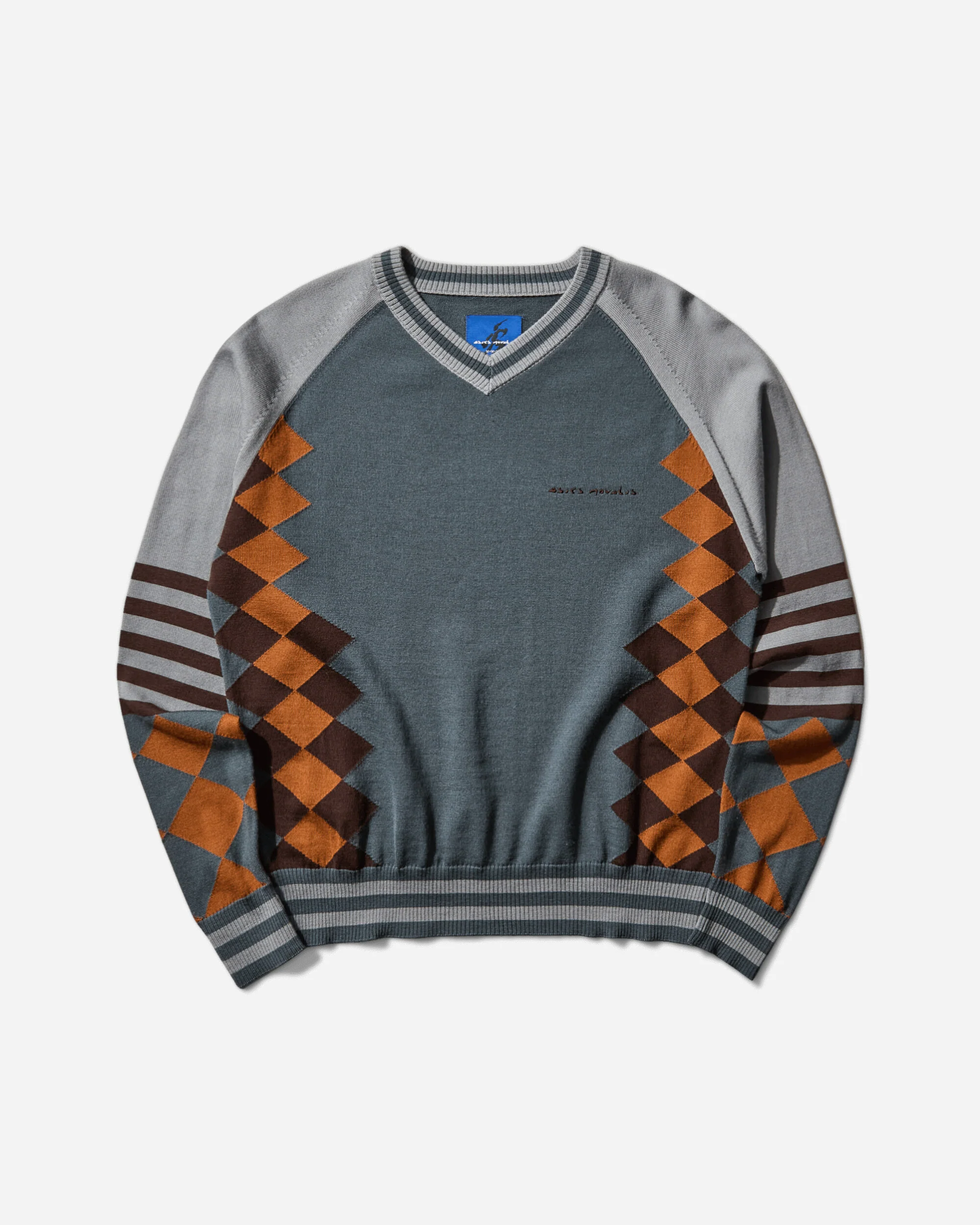 Novalis Laricoid Knit Jumper Mist / Rust