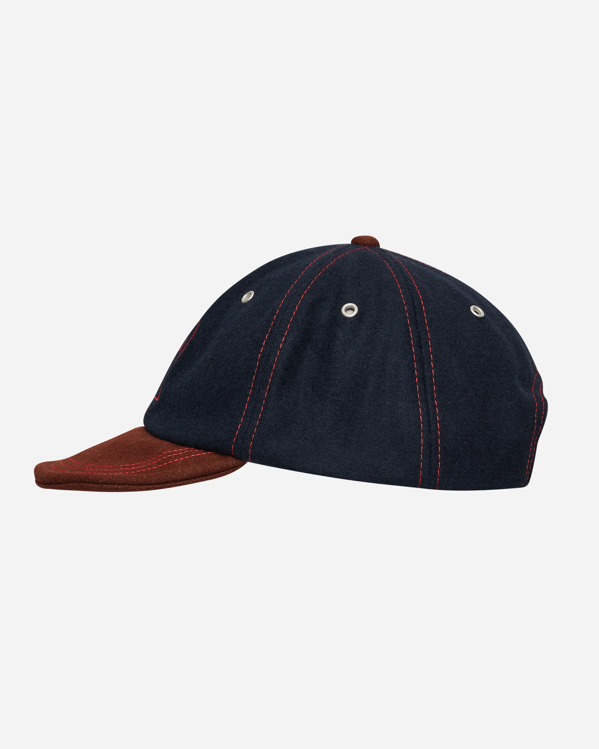 Flannel Wire Brim Hat Navy - Image 3