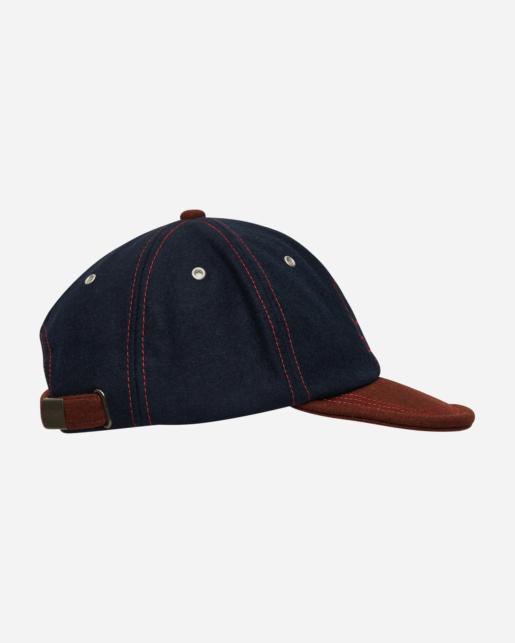 Flannel Wire Brim Hat Navy - Image 5