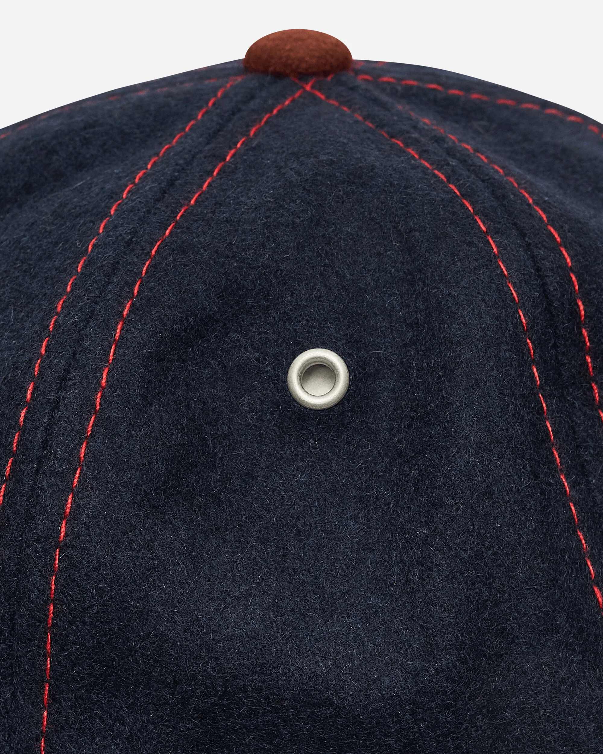 Flannel Wire Brim Hat Navy - Image 6
