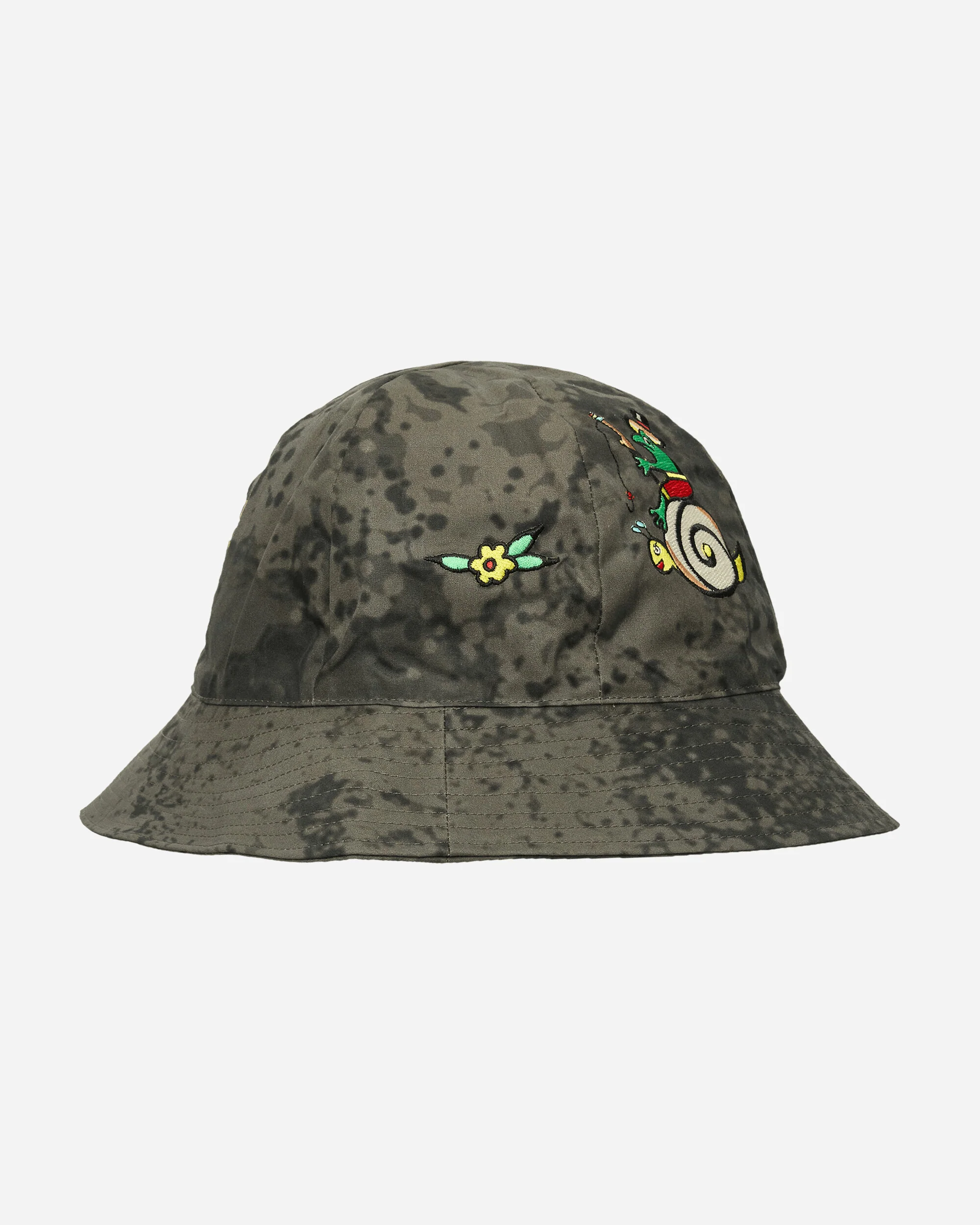 South2West8 Fishing Bucket Hat Grey - Image 3