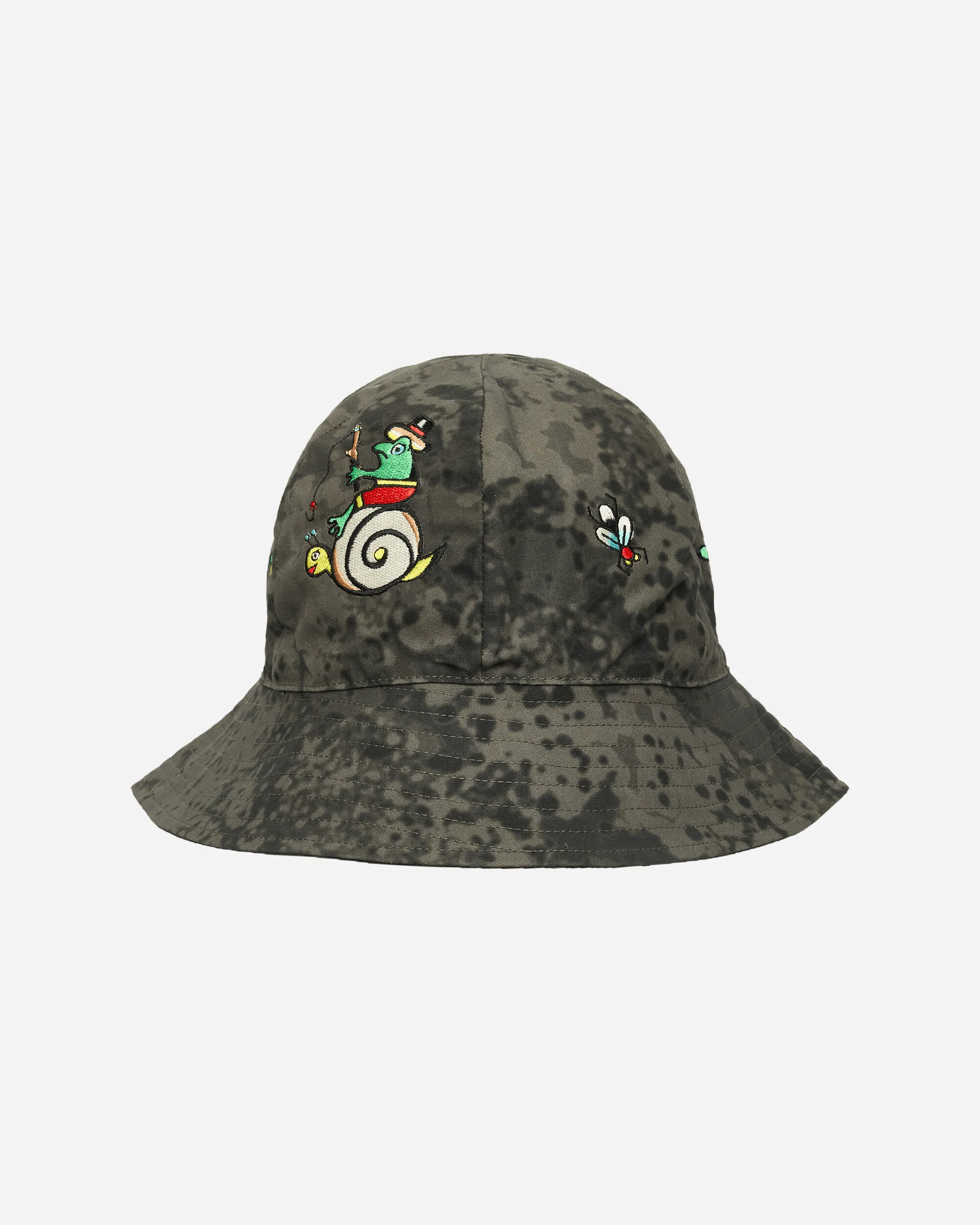 South2West8 Fishing Bucket Hat Grey - Image 4