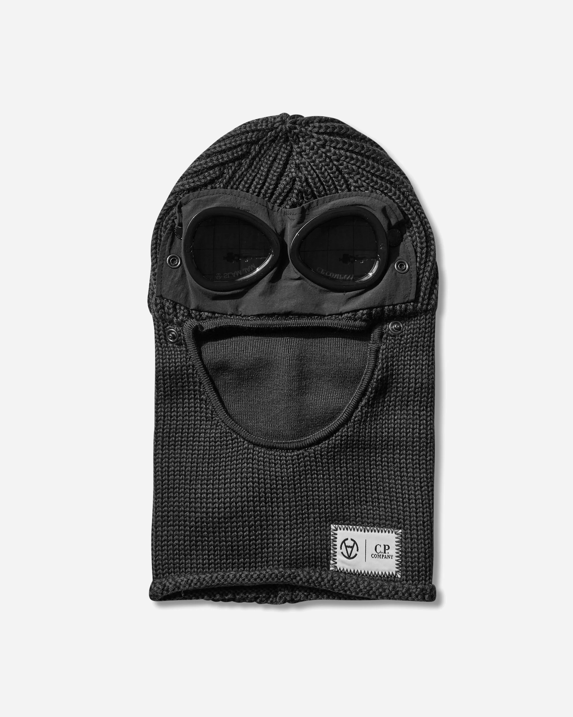 Slam Jam Extrafine Merino Wool Goggle Balaclava Black