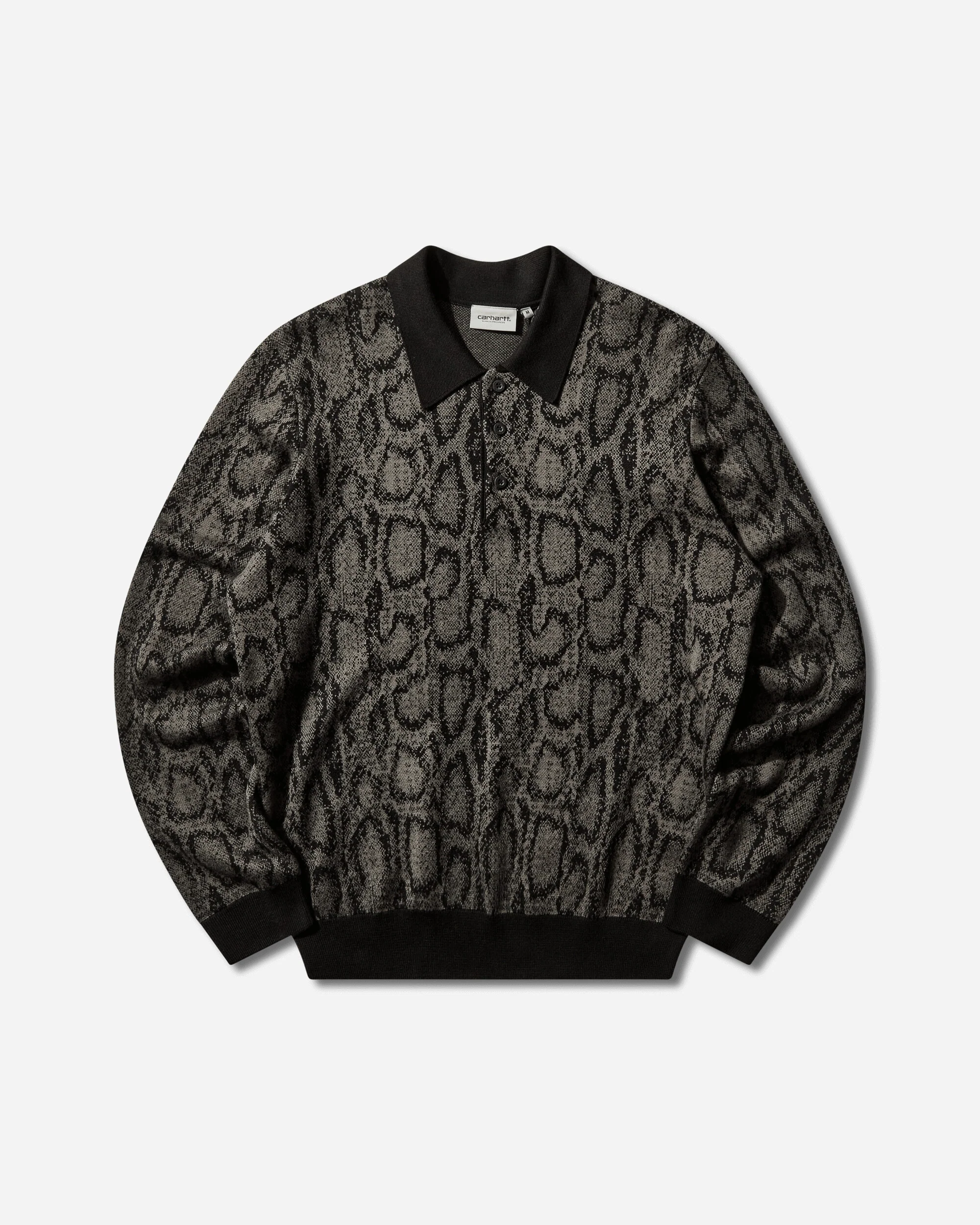 Men's Snake Longsleeve Polo Snake Camo