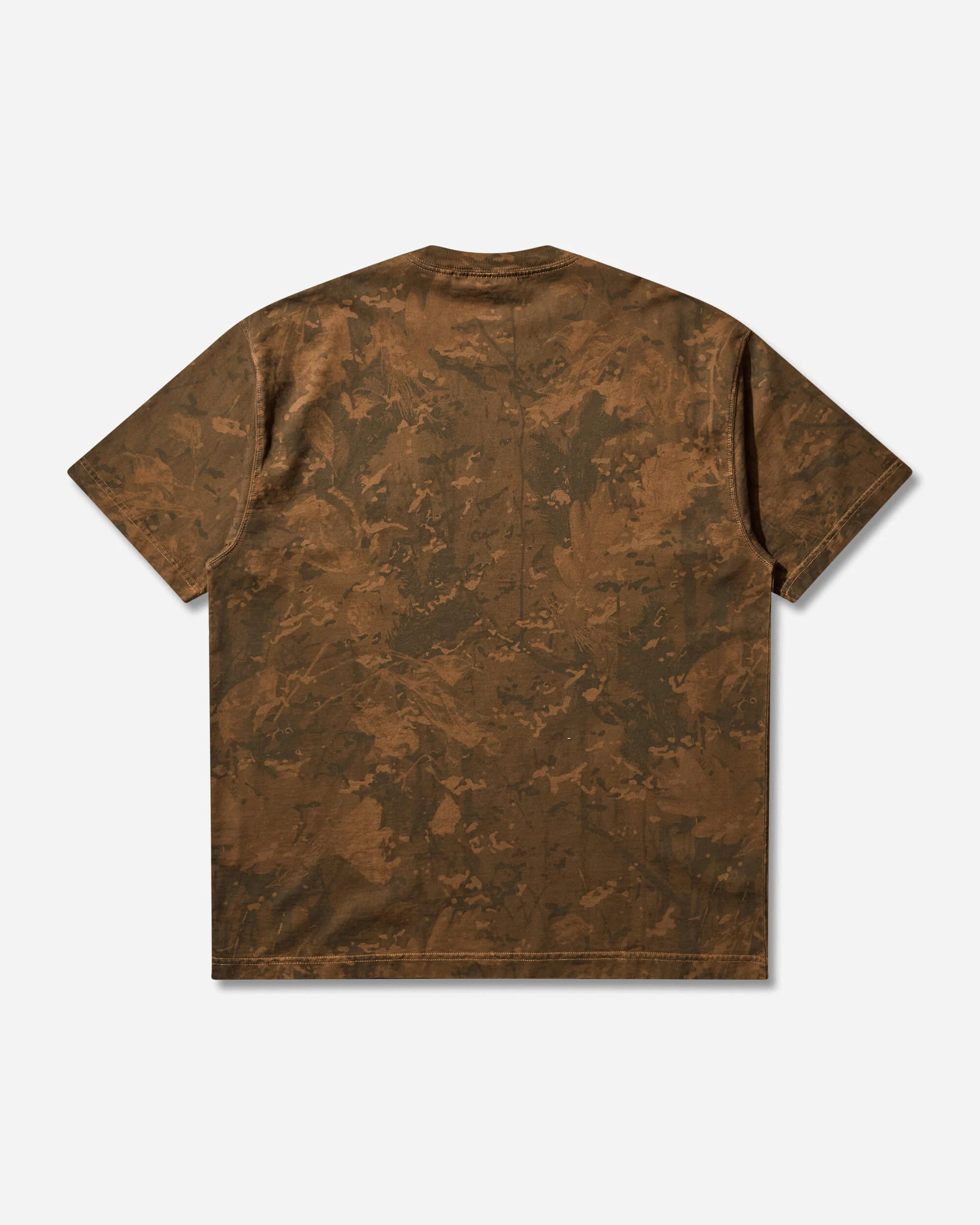 Men's Camo Combi T-Shirt Green / Hamilton Brown (Garment Dyed) - Image 2