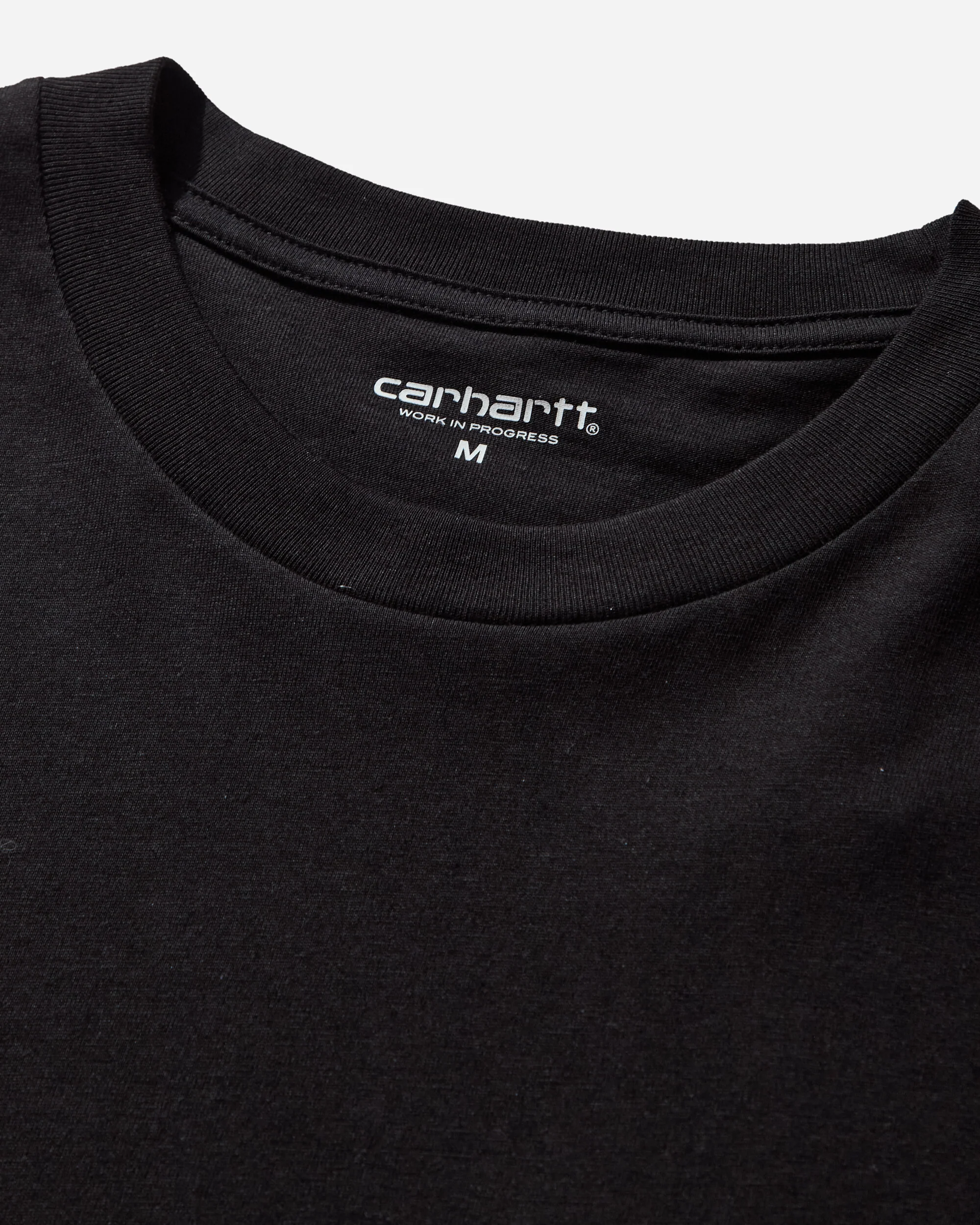 Men's Pocket Heart T-Shirt Black - Image 4