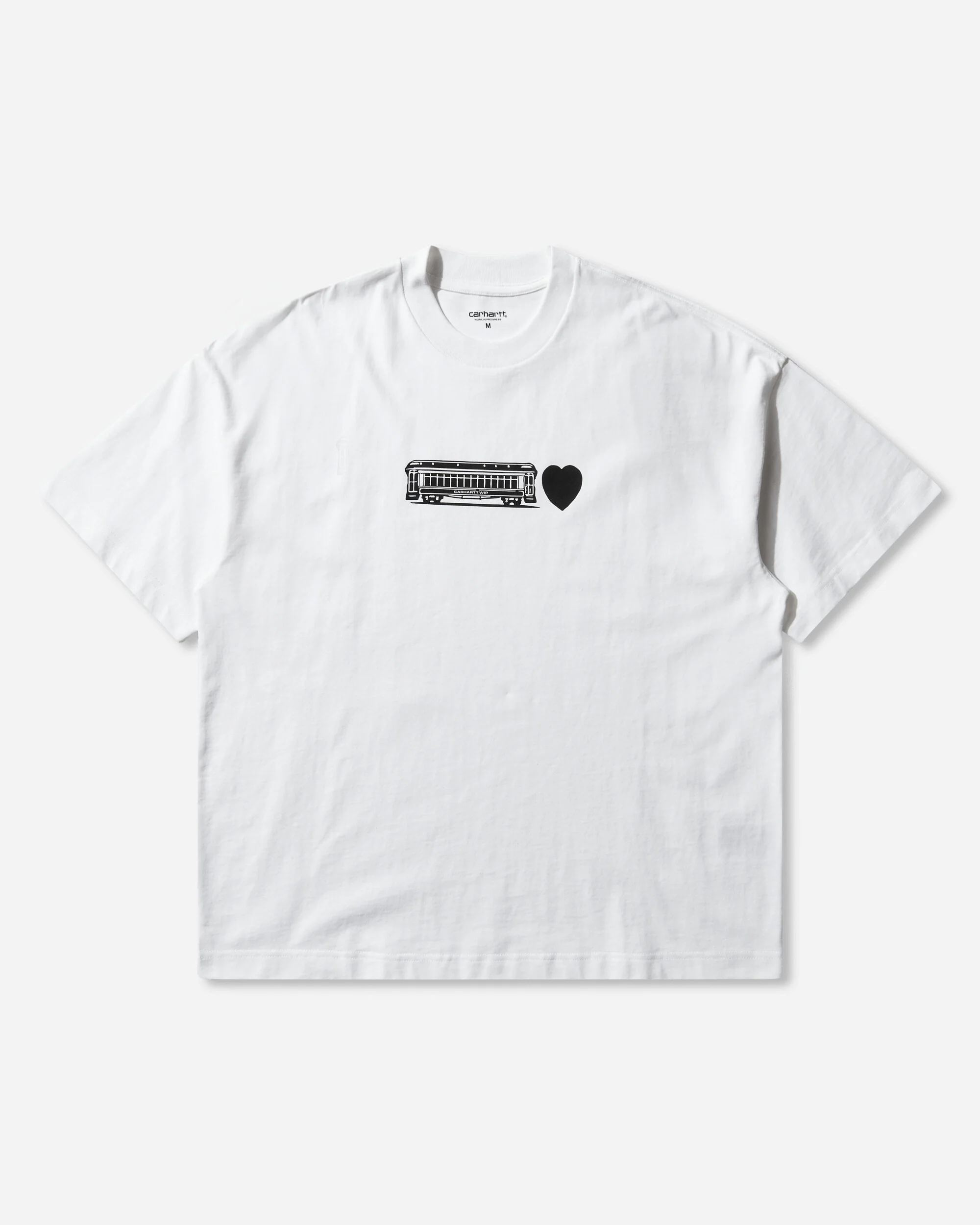 Men's Deconstructed Label T-Shirt White