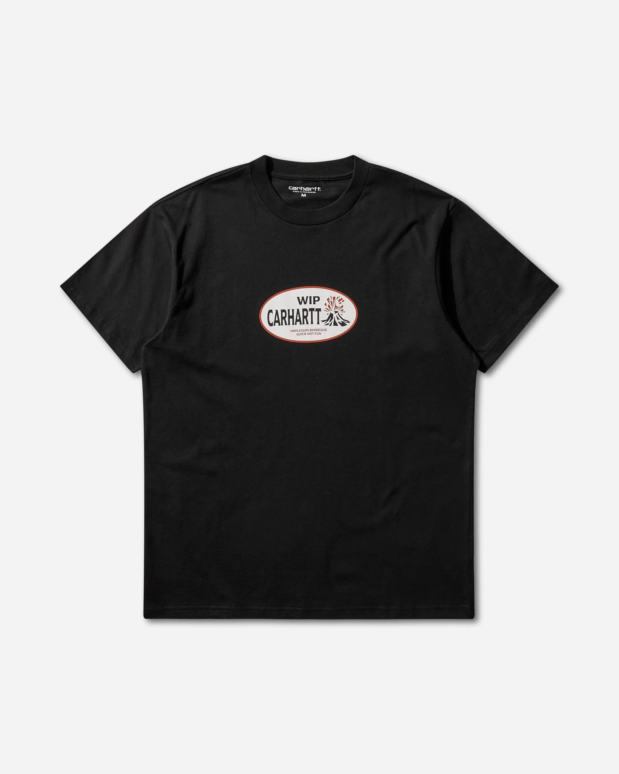 Men's Harlequin BBQ T-Shirt Black
