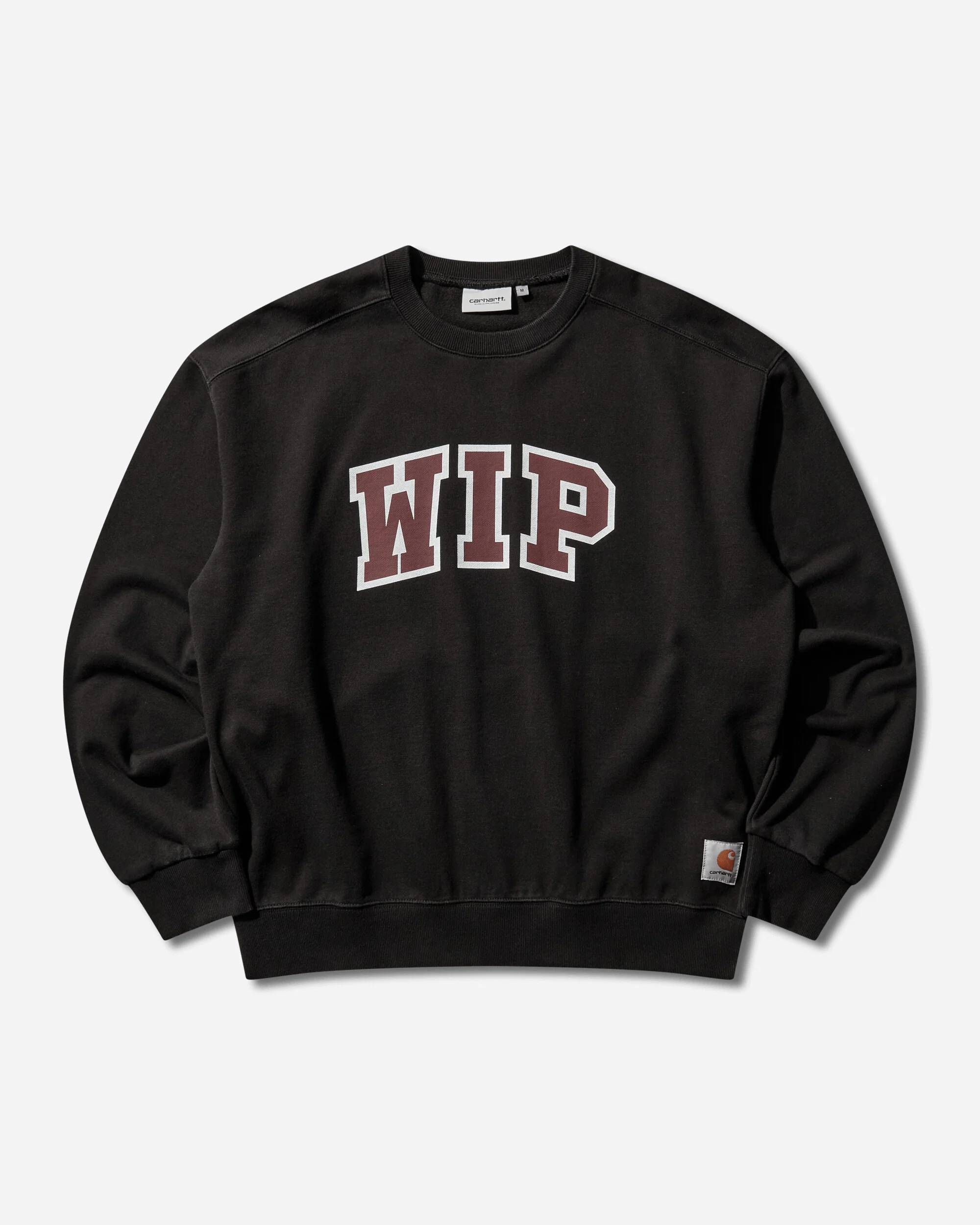 Men's WIP III Sweatshirt Black (Heavy Stone Wash)
