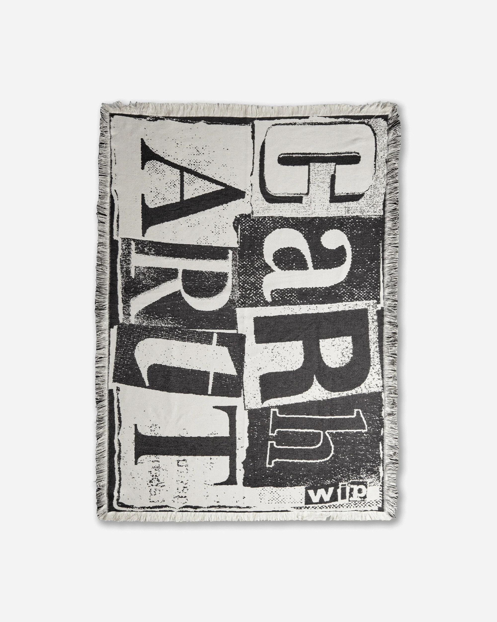 Letterpress Blanket Black / Wax