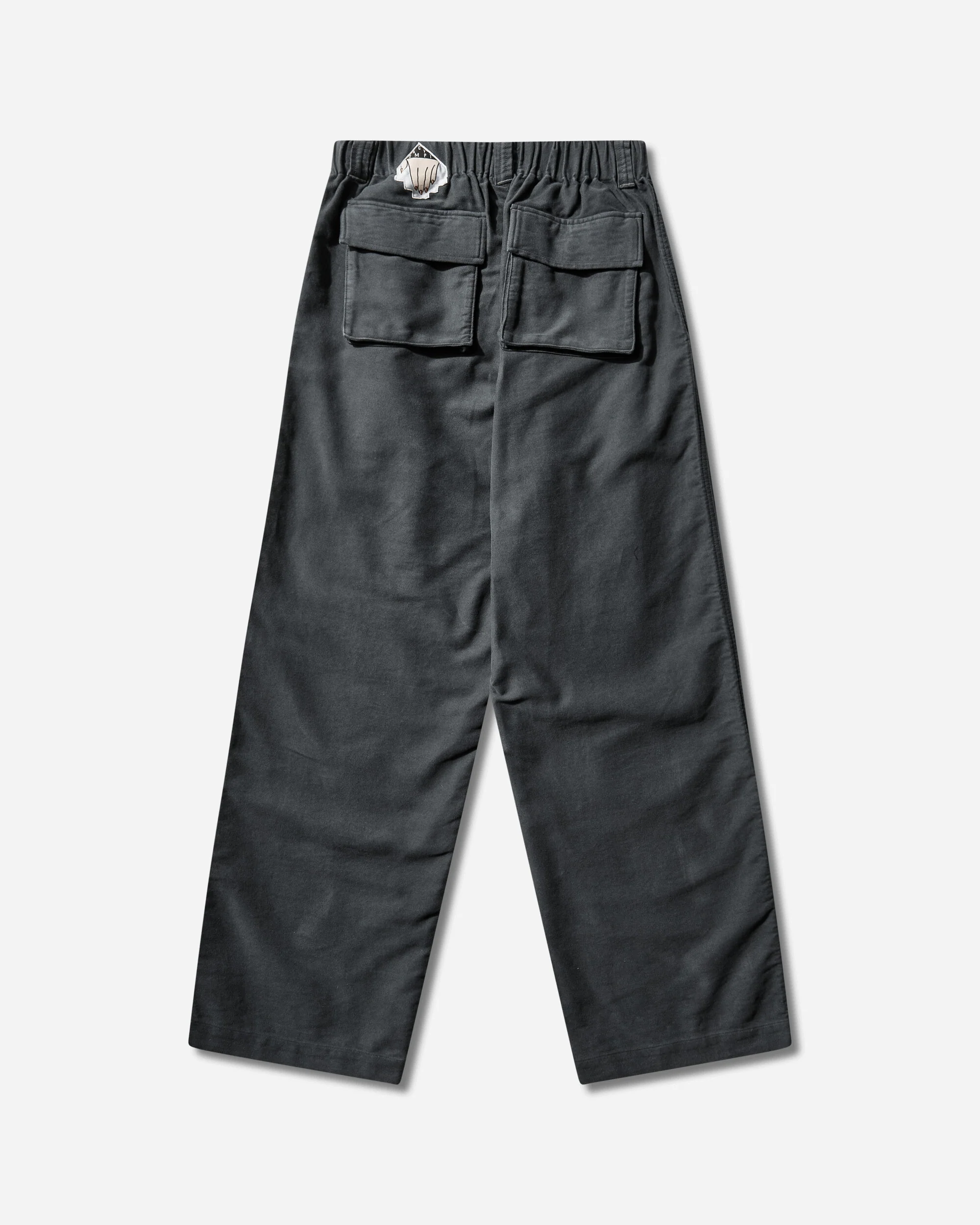 Men's Brushed Cotton Comfort Pants Charcoal - Image 2