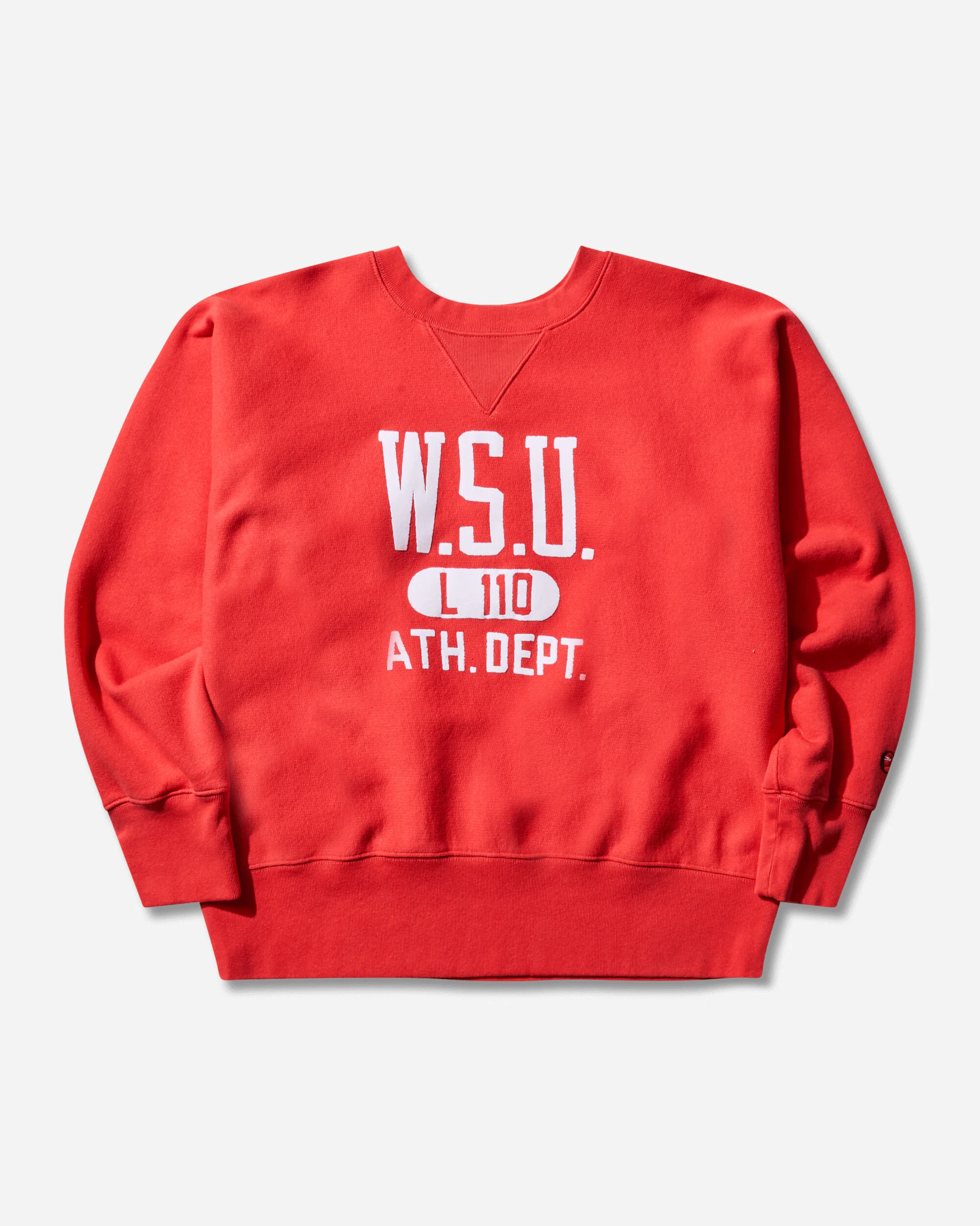 Men’s Index & Archives Lighthouse Reverse Weave Sweatshirt Red