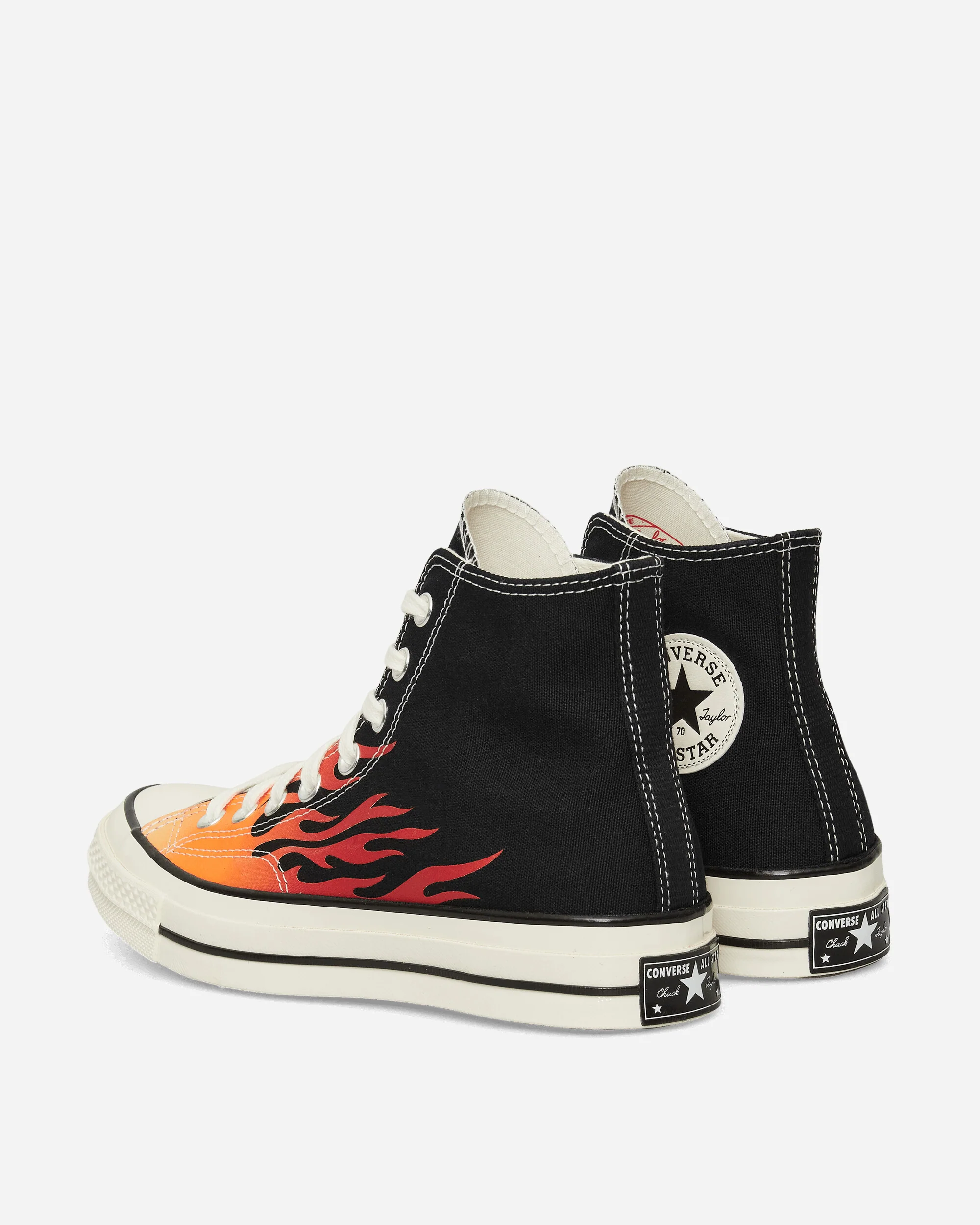 Chuck 70 Fire Sneakers Black / Red / Yellow - Image 4