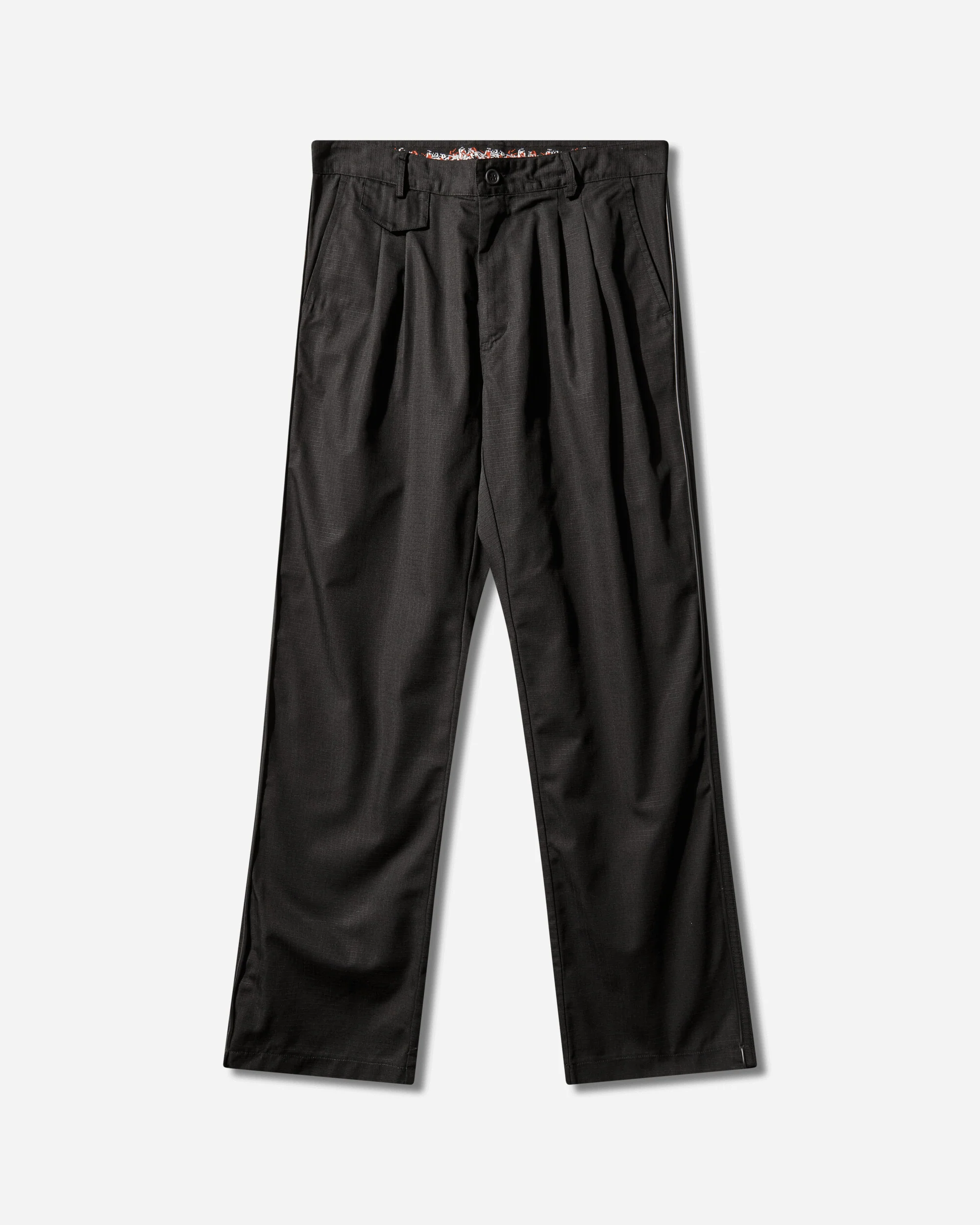 Men's Piping Ripstop Pants Black