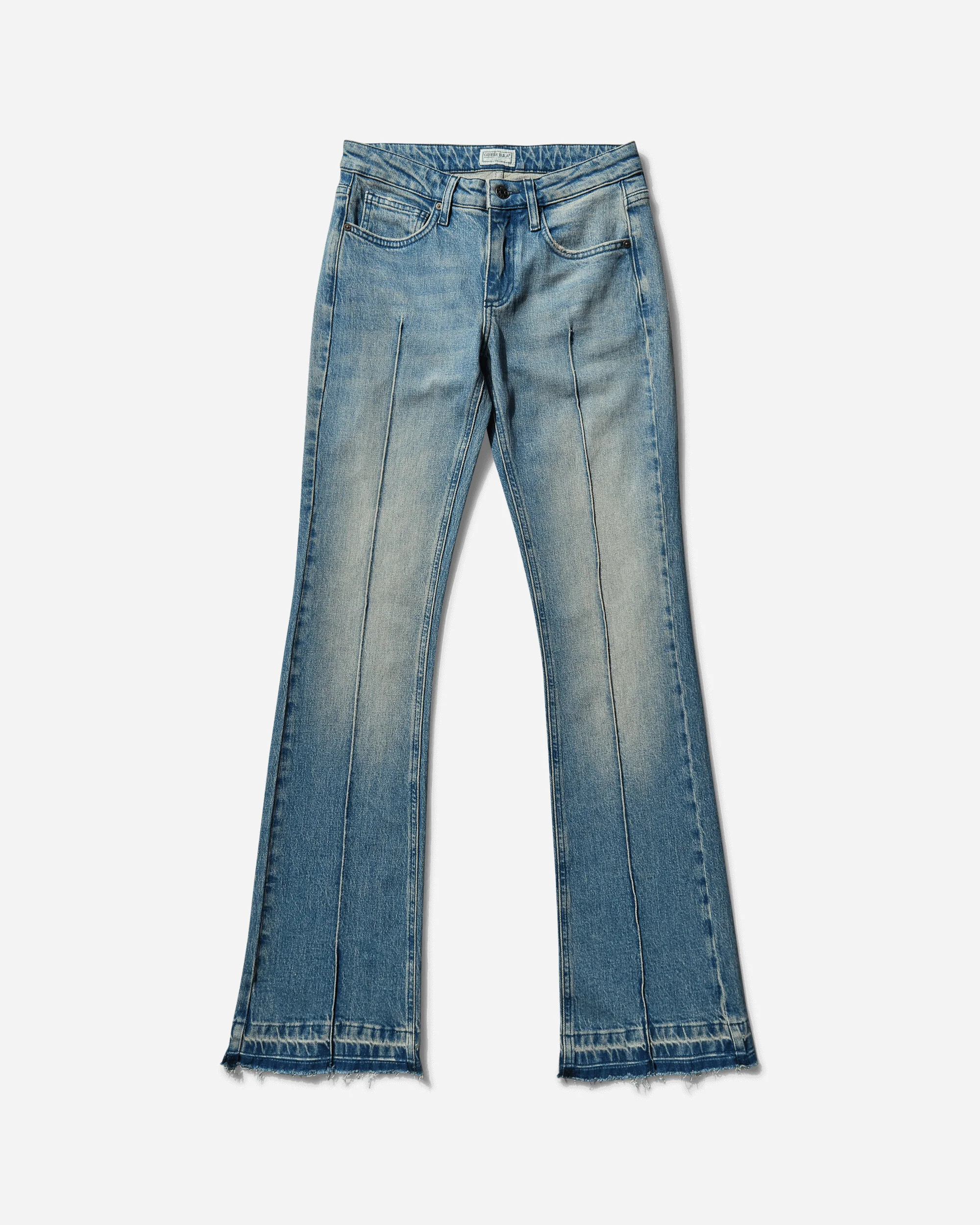 Women's Flare Denim Pants Used Indigo Wash