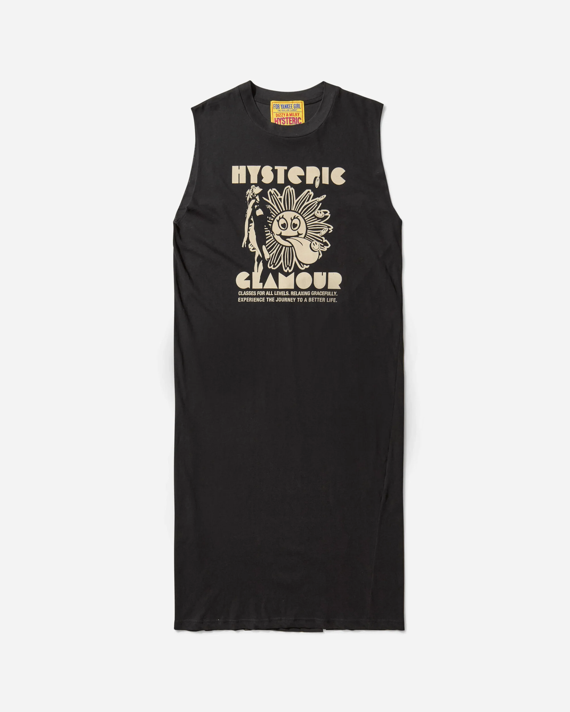 Women's Flower Trippin Dress Black