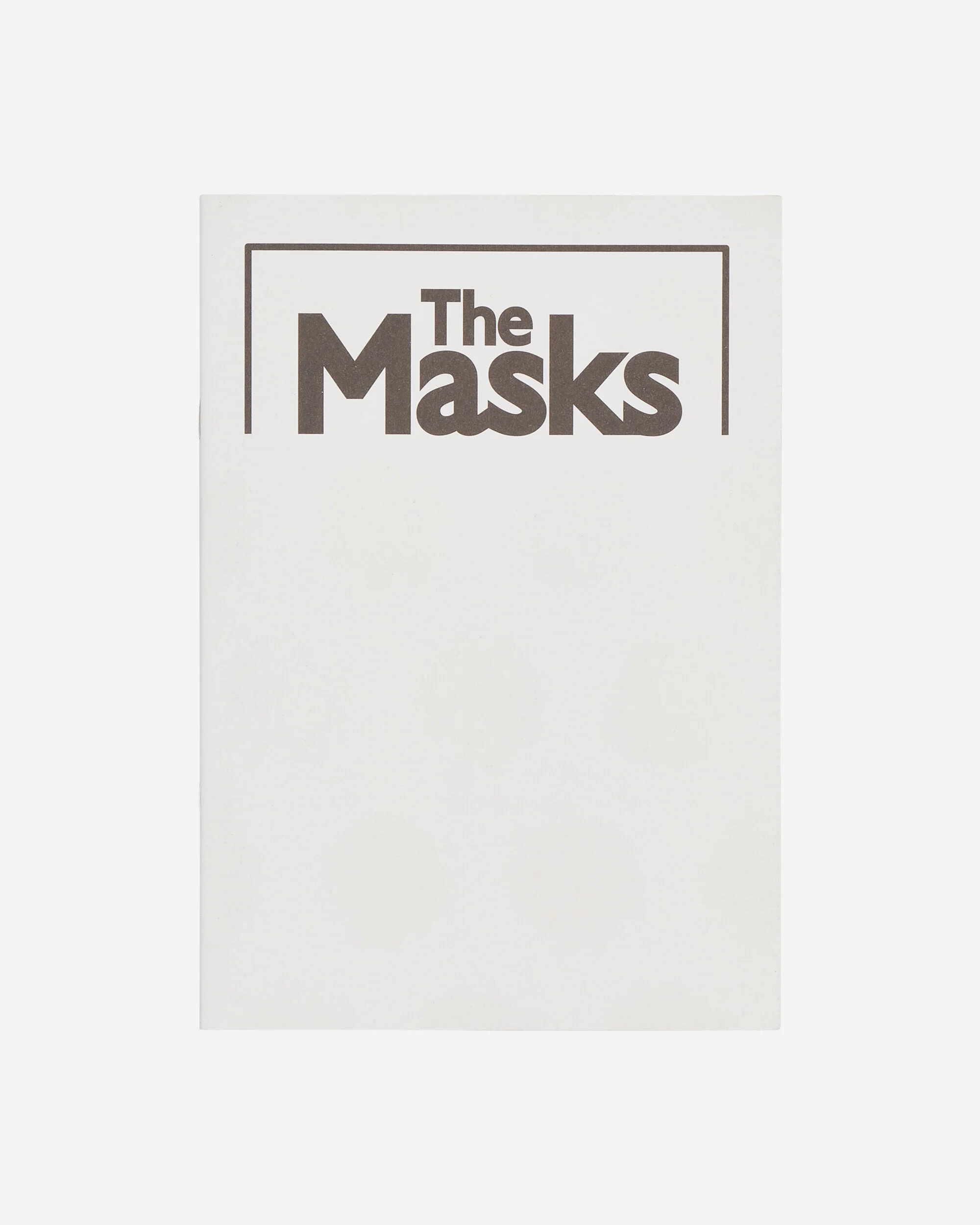 The Masks Zine