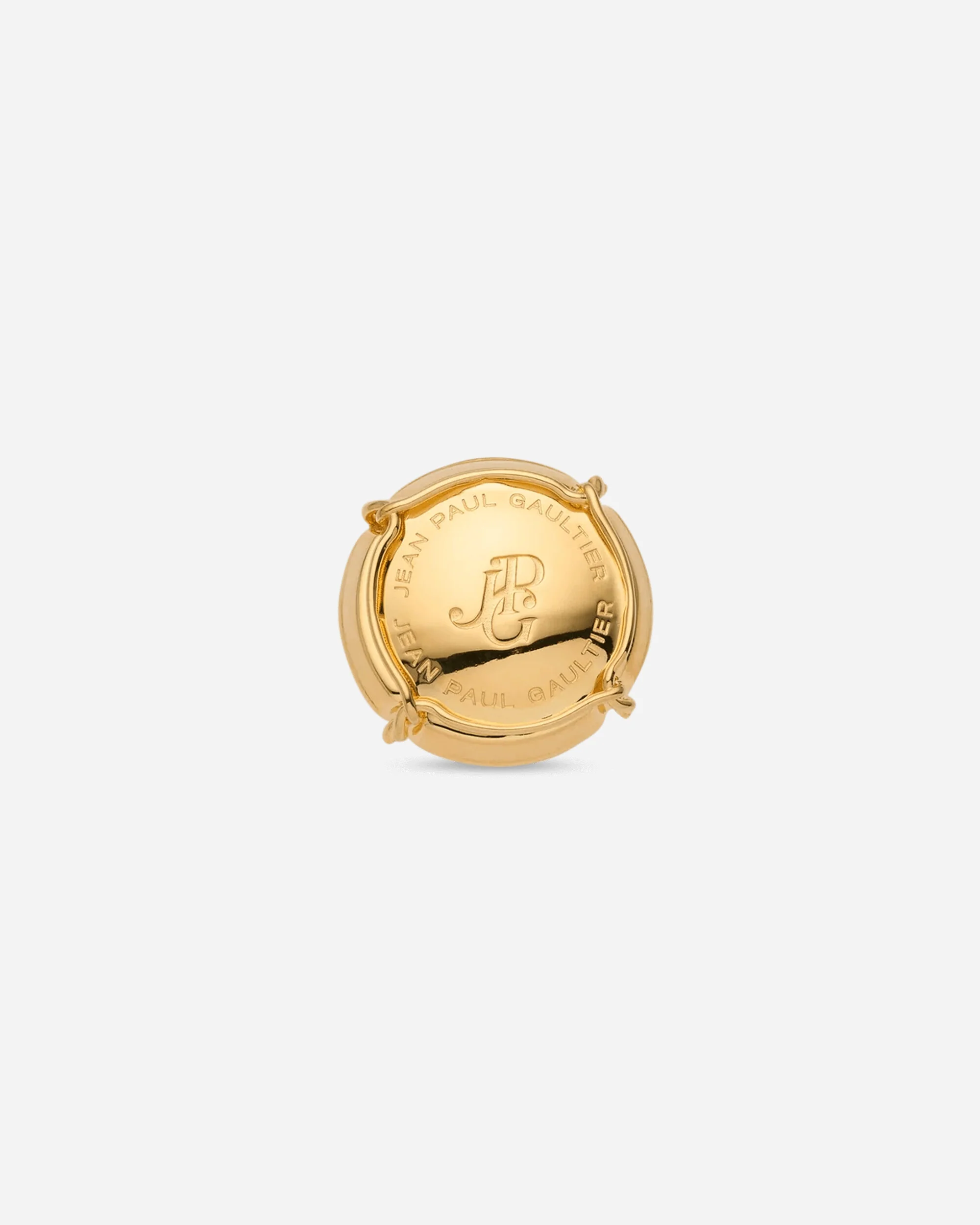 Champagne Earrings Gold - Image 2