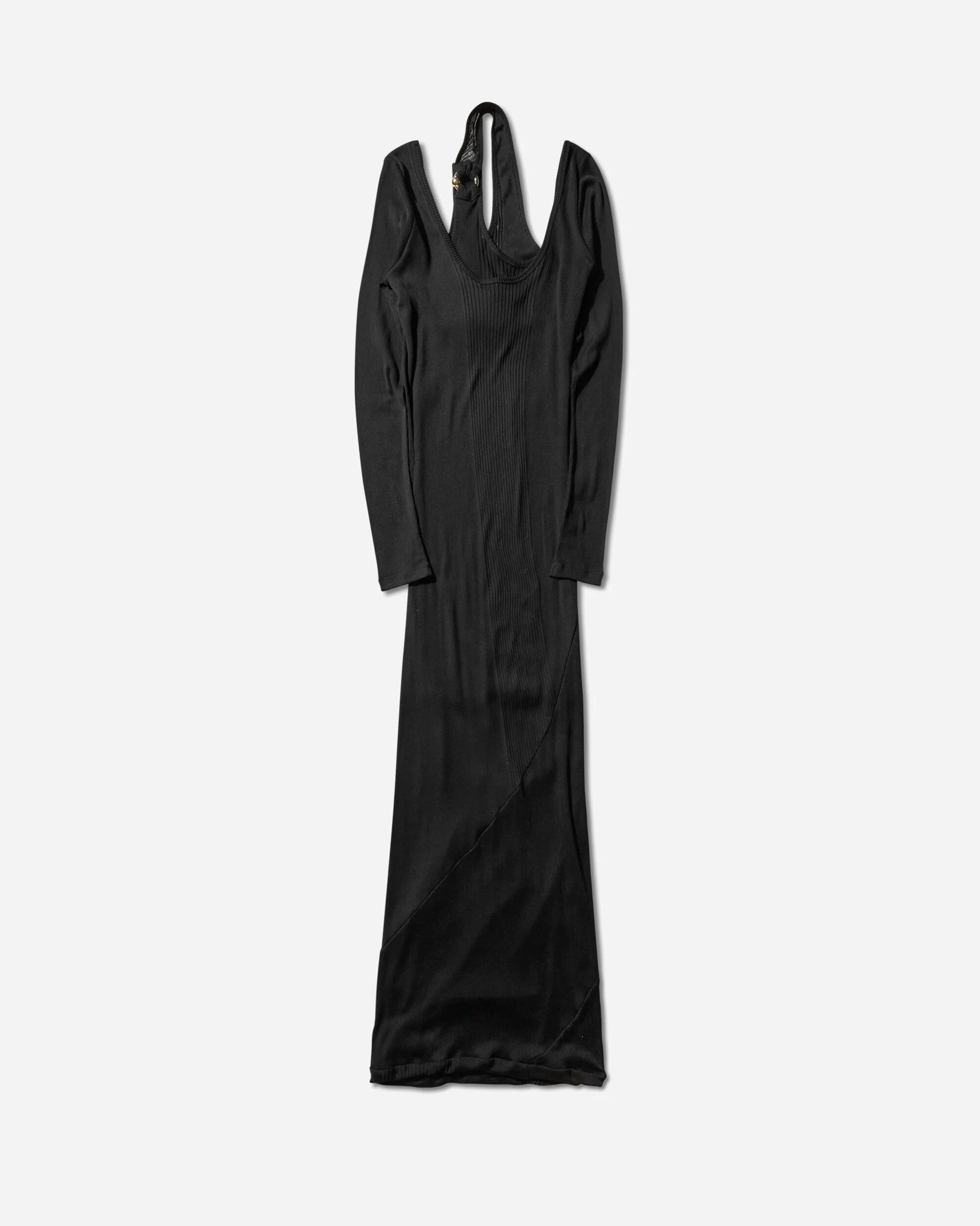 Women's Piercing Longsleeve Dress Black