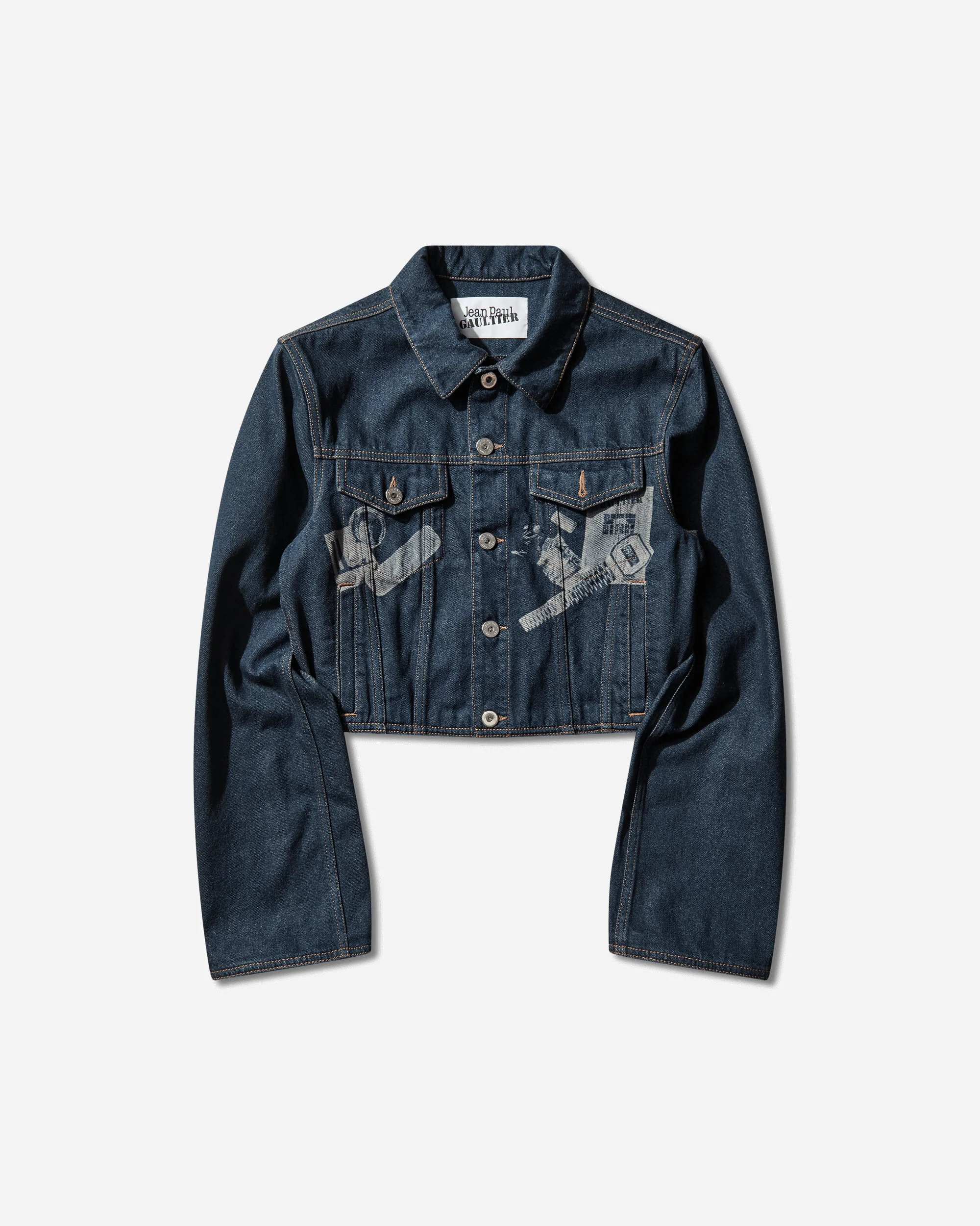 Women's Trompe L'œil Denim Jacket Indigo