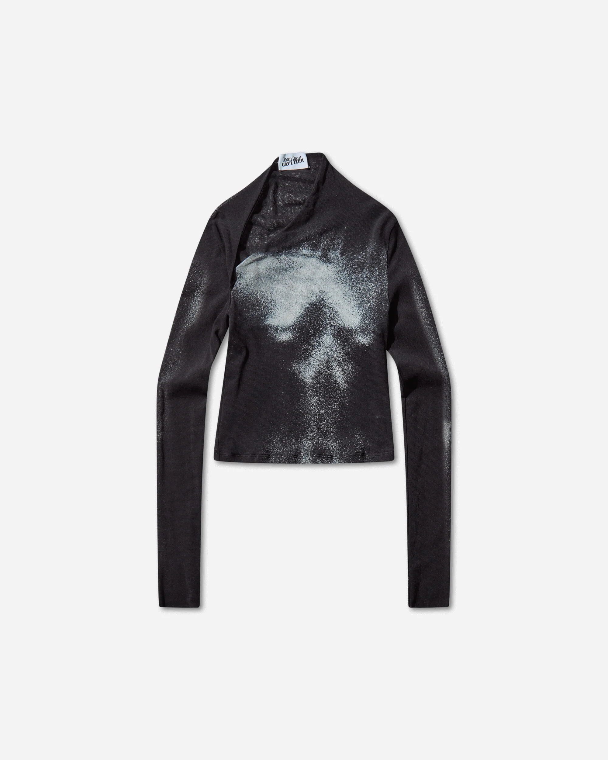 Women's Body Dust Crop Top Black / Silver