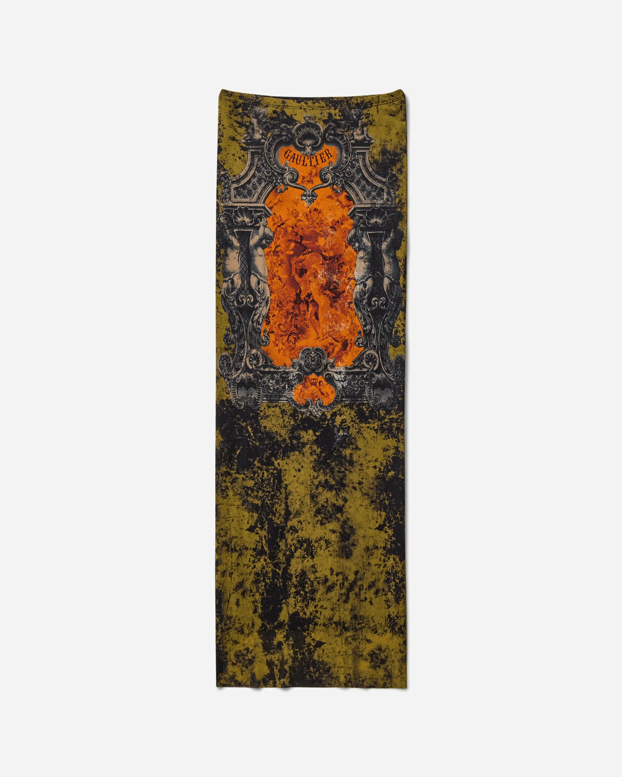 Women's Médaillon Long Skirt Orange