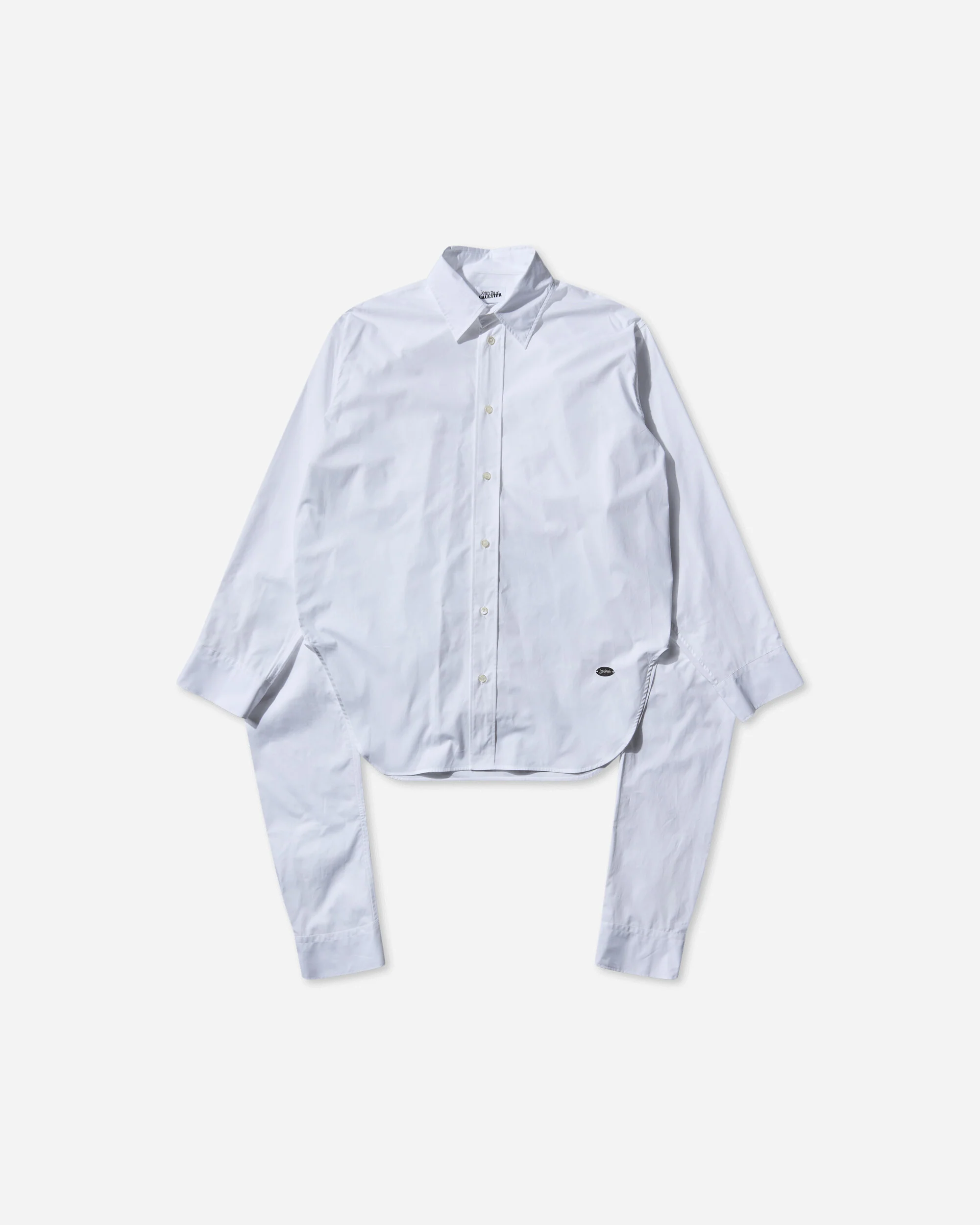 Women's Oversized Hooded Shirt White