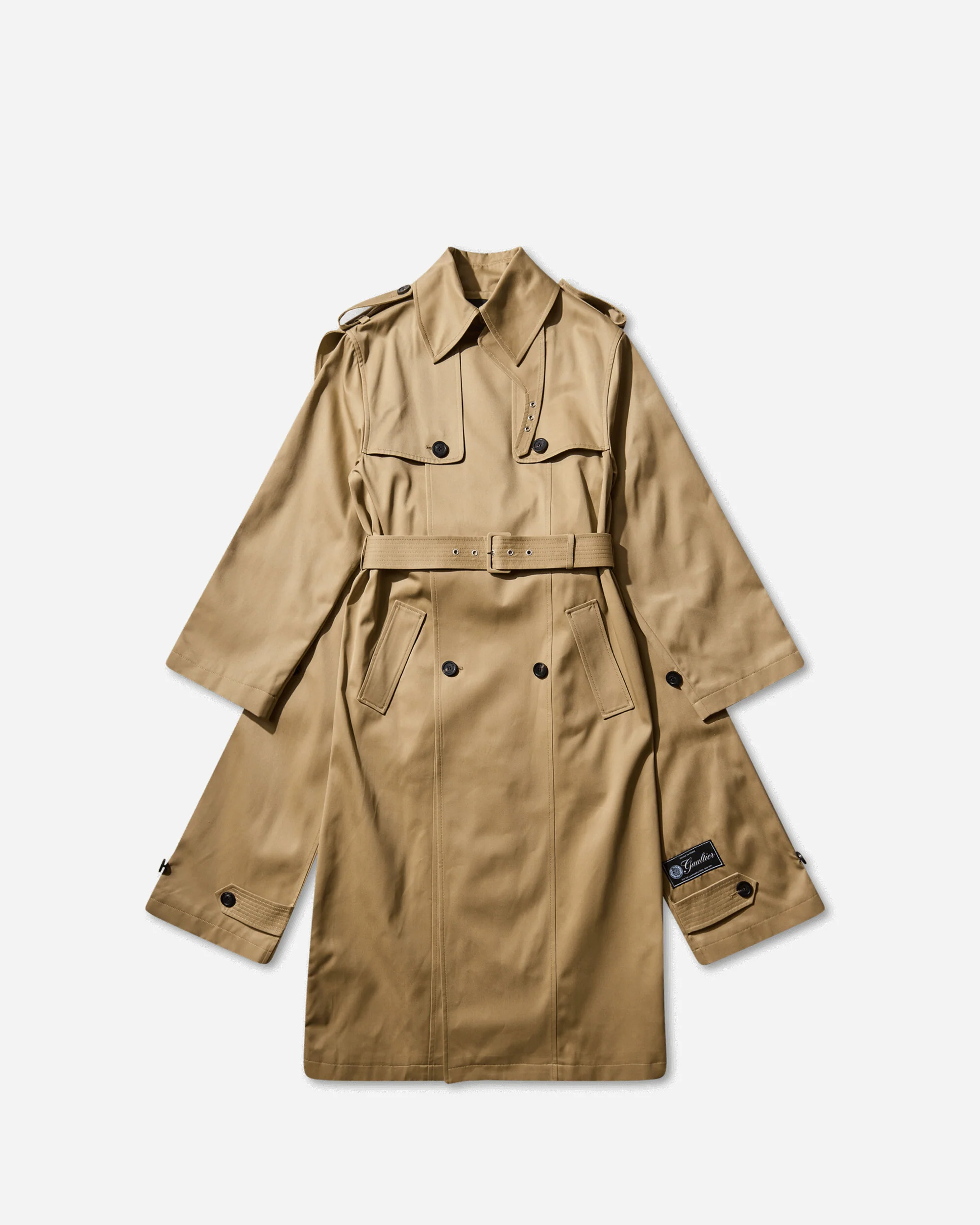 Women's Hooded Trench Beige