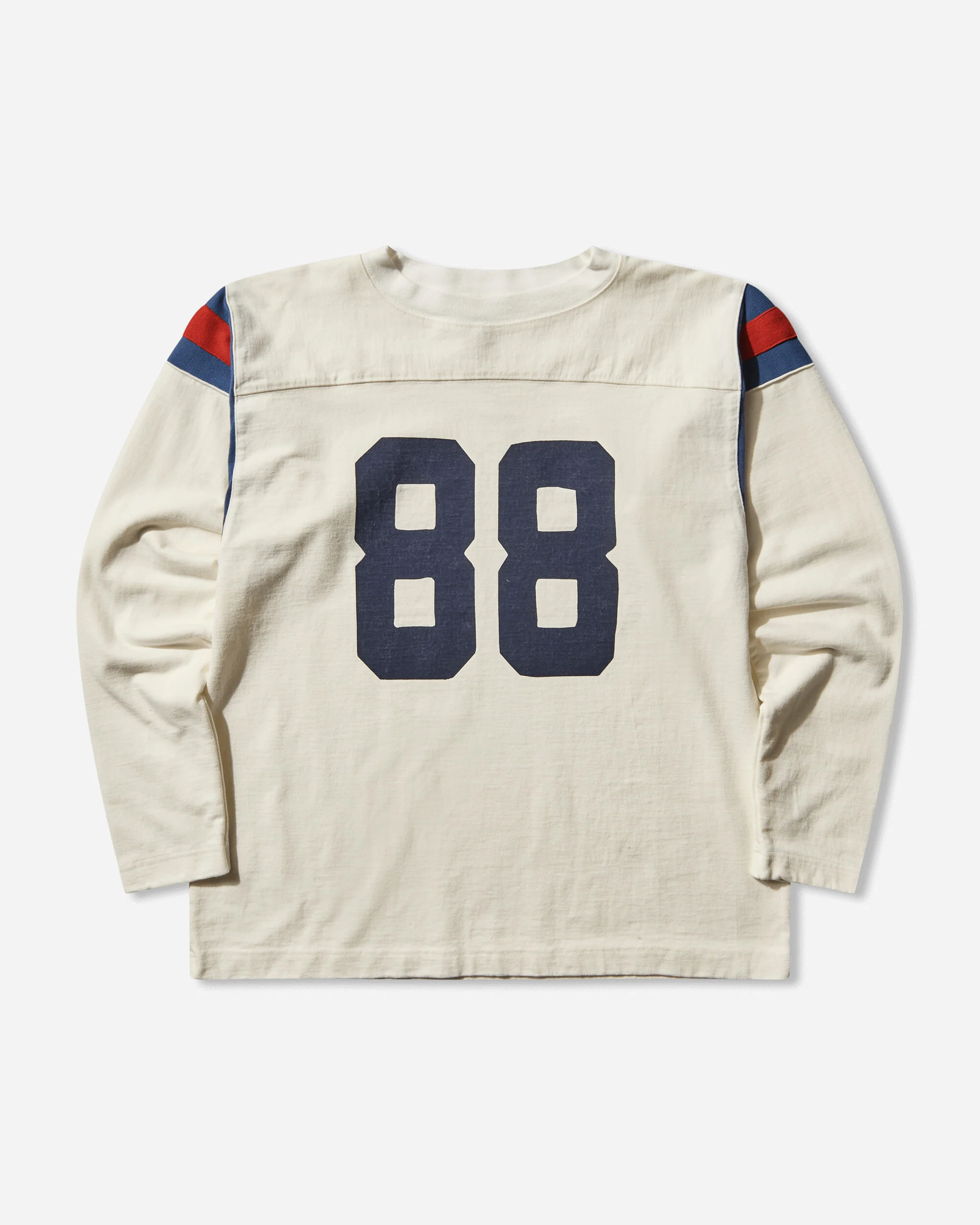 Men's 16/-Dense Jersey Elbow-Rip Football Tee (88pt) White
