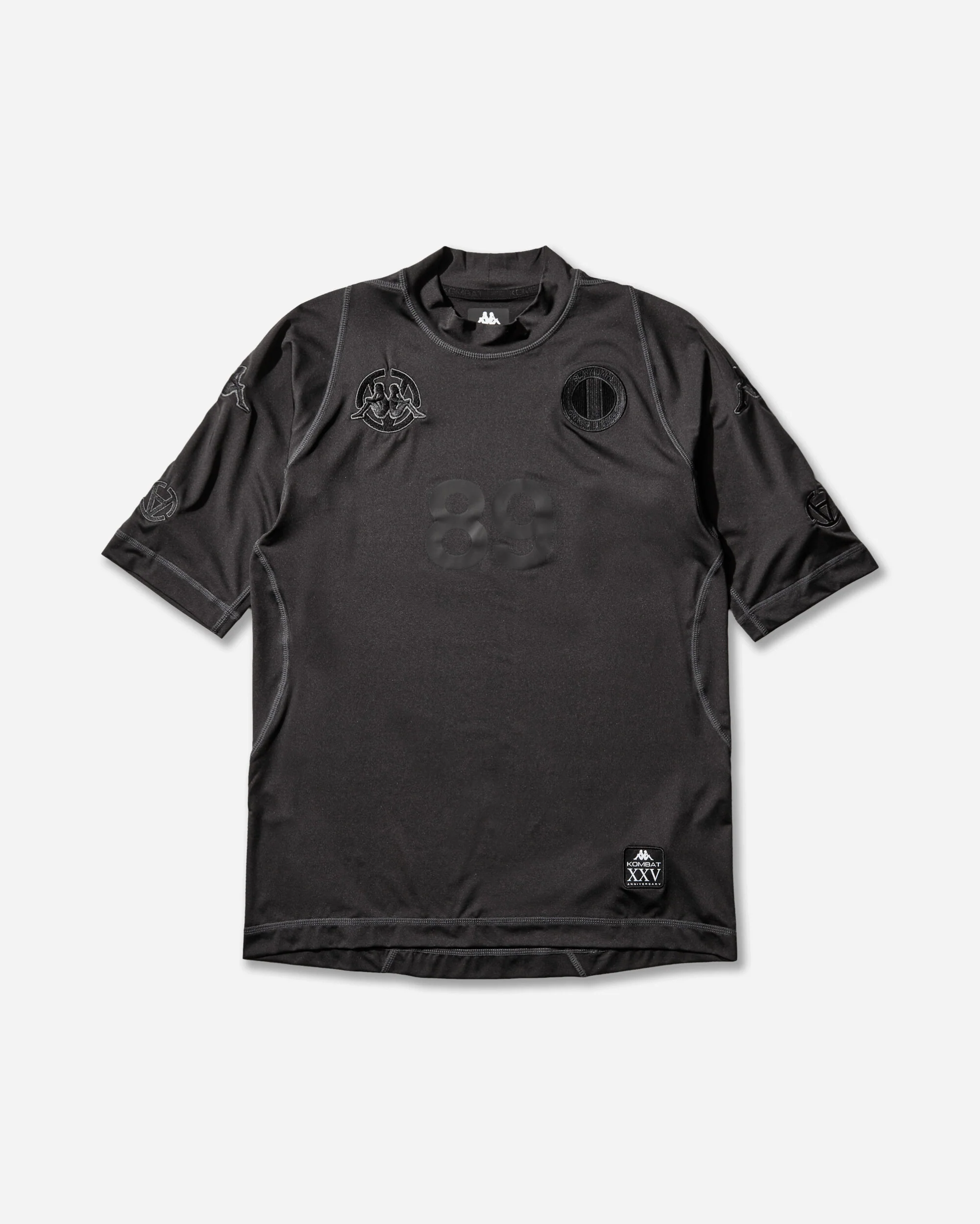 Kombat XXV Slam Jam Active Jersey Black Smoke / Grey Charcoal