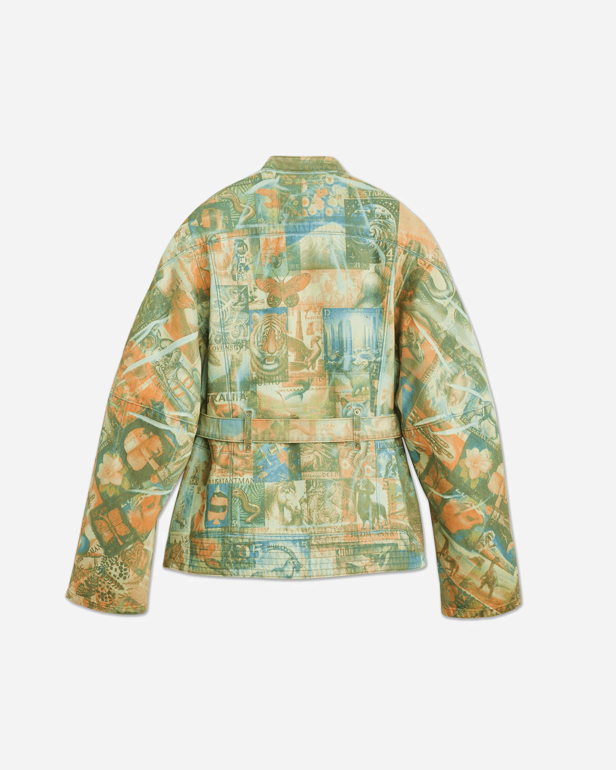 Women's Levi’s Carina Waisted Jacket Postal Stamp Print - Image 2