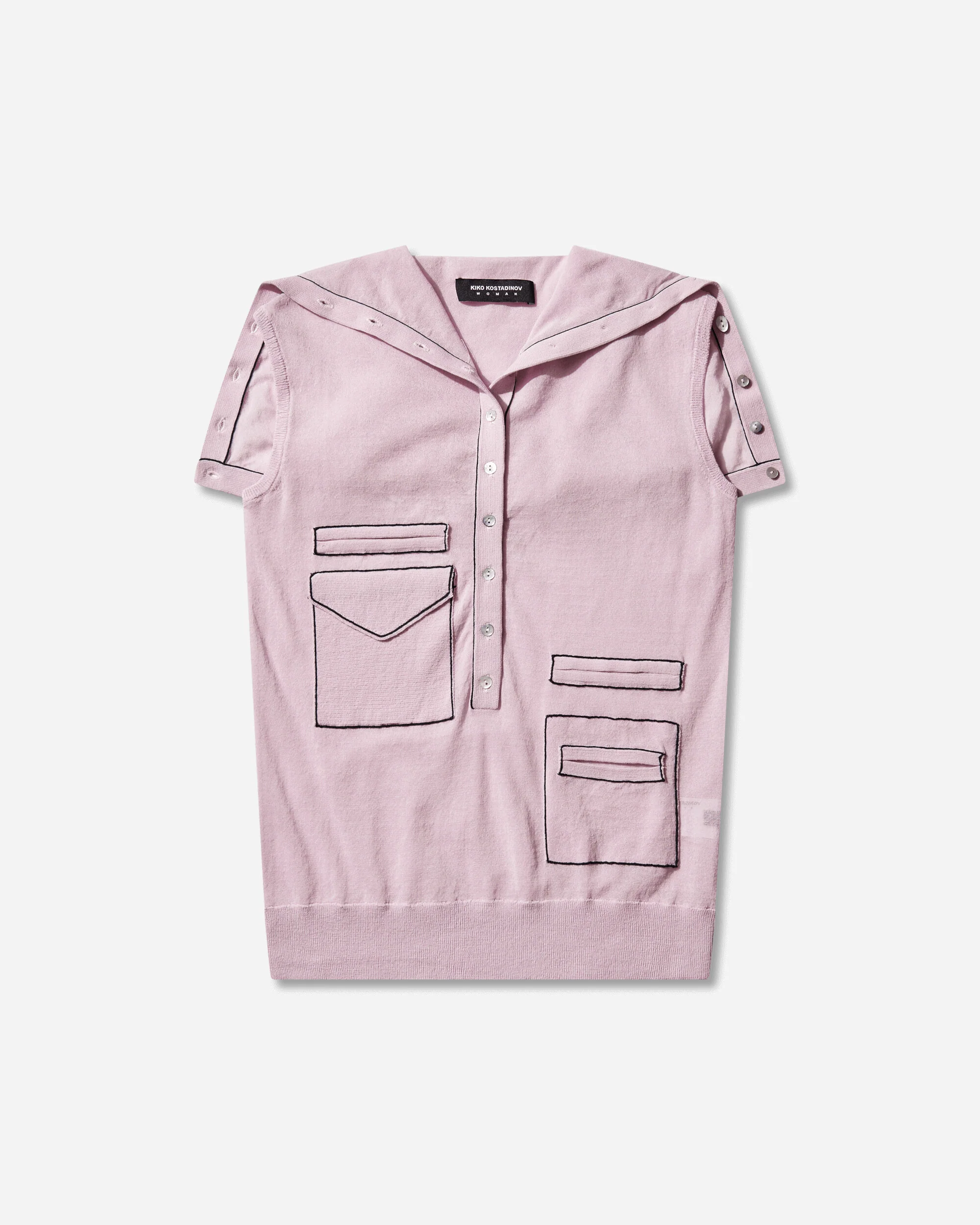 Women's Kreiner Knit Rollneck Top Pale Pink