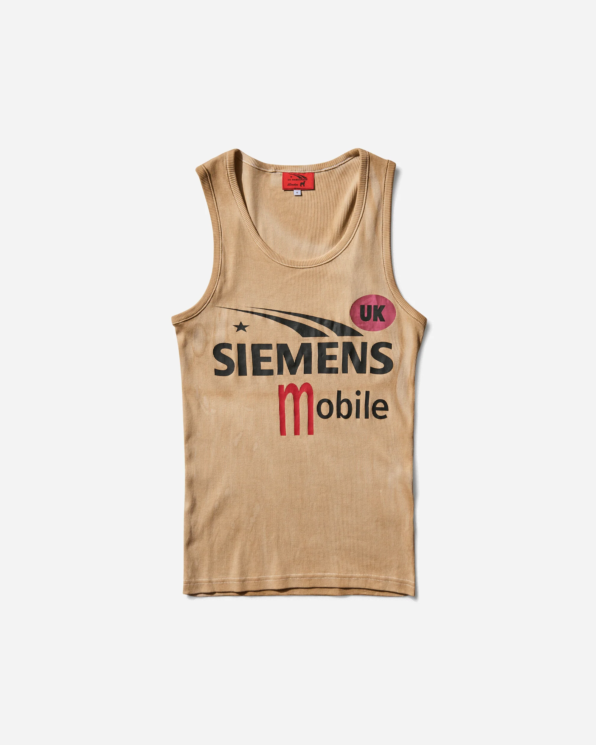 Women's Dirty Tank Top White