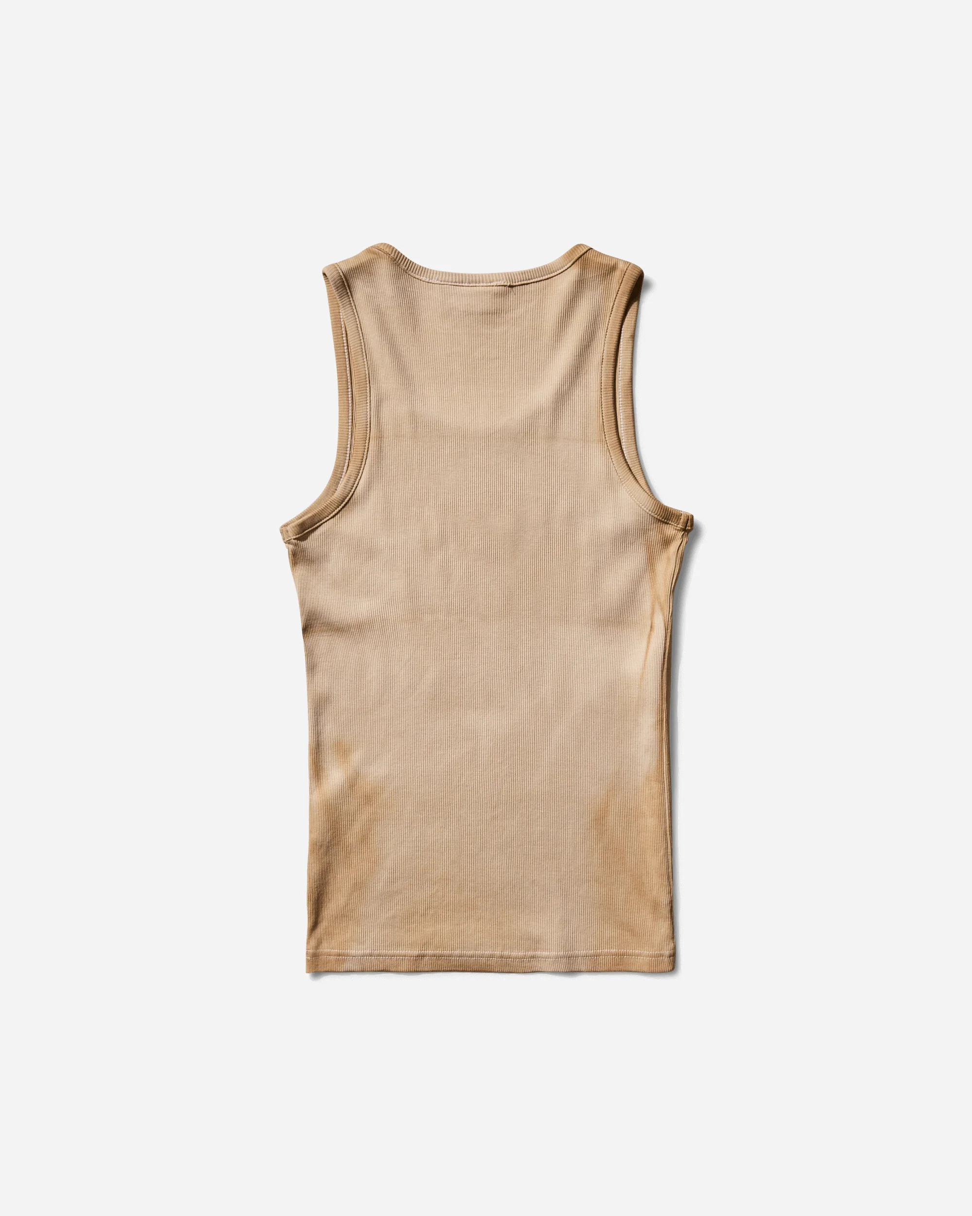 Women's Dirty Tank Top White - Image 2
