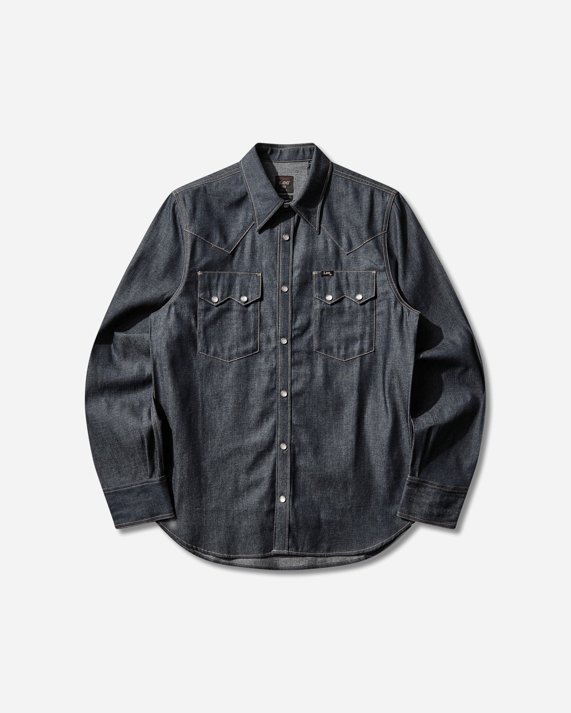 Men's 101 50s Western Shirt Dry Blue