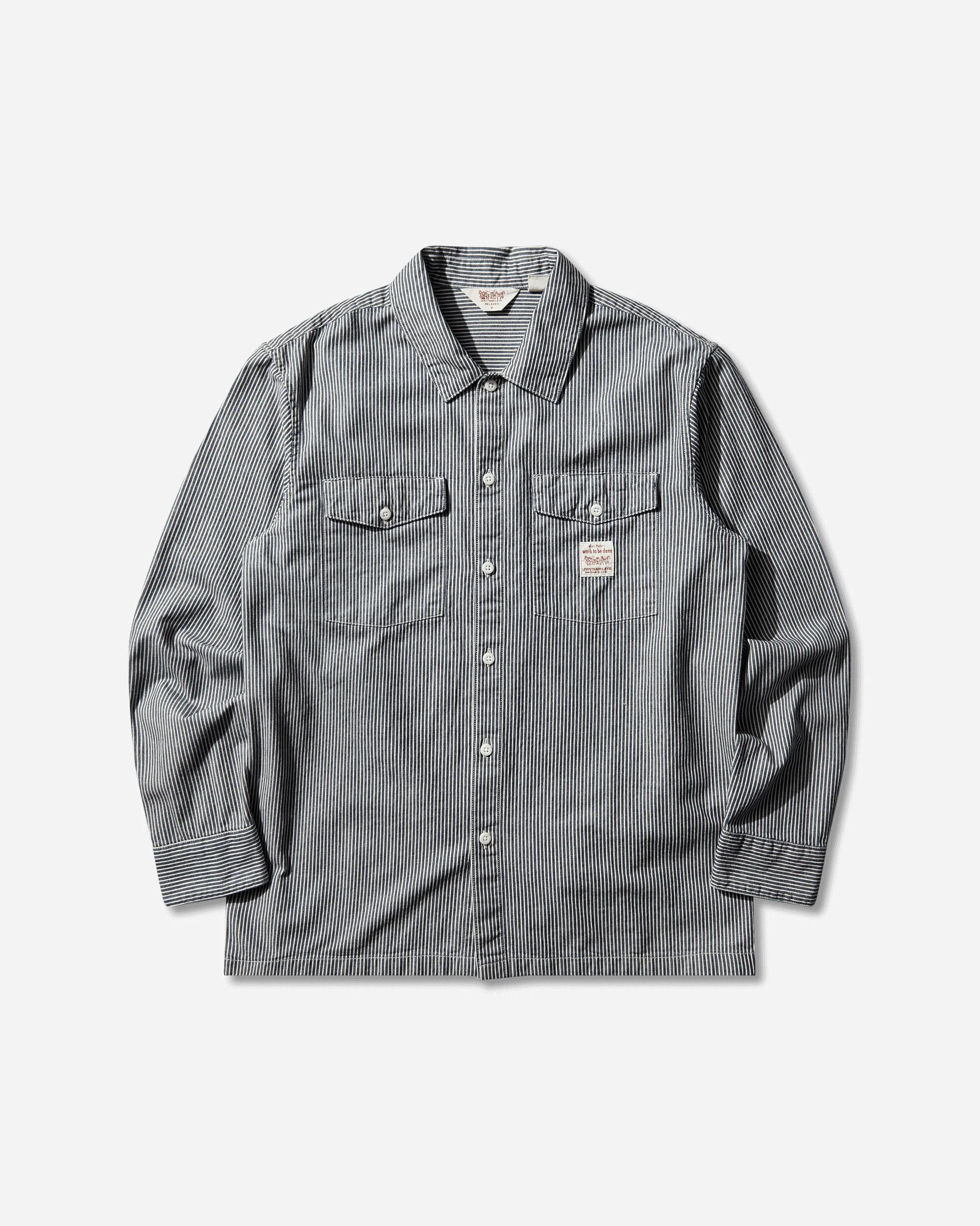 Men's Worker Longsleeve Shirt Blue