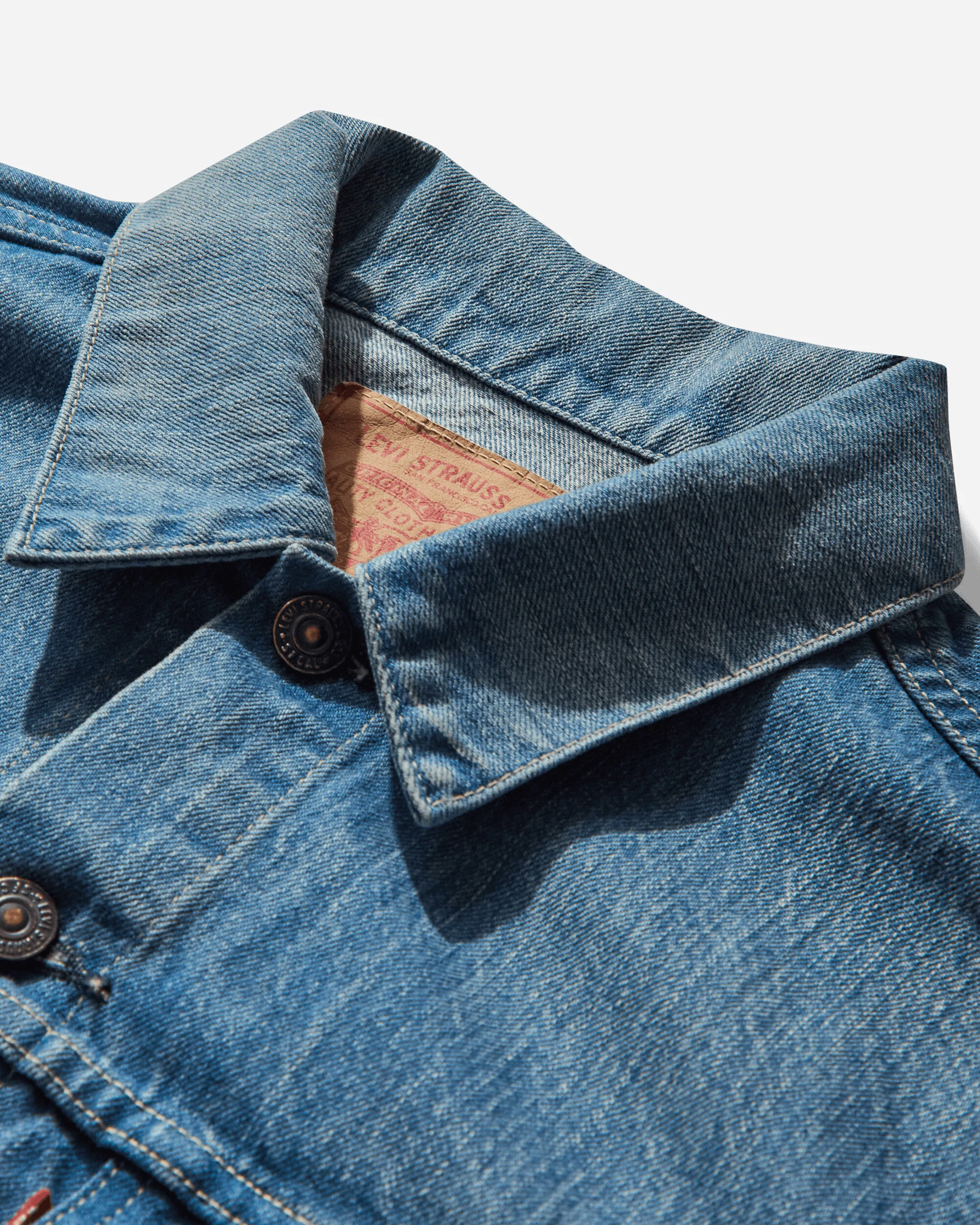Men's 1961 Type III 557 Jacket Medium Indigo - Image 3