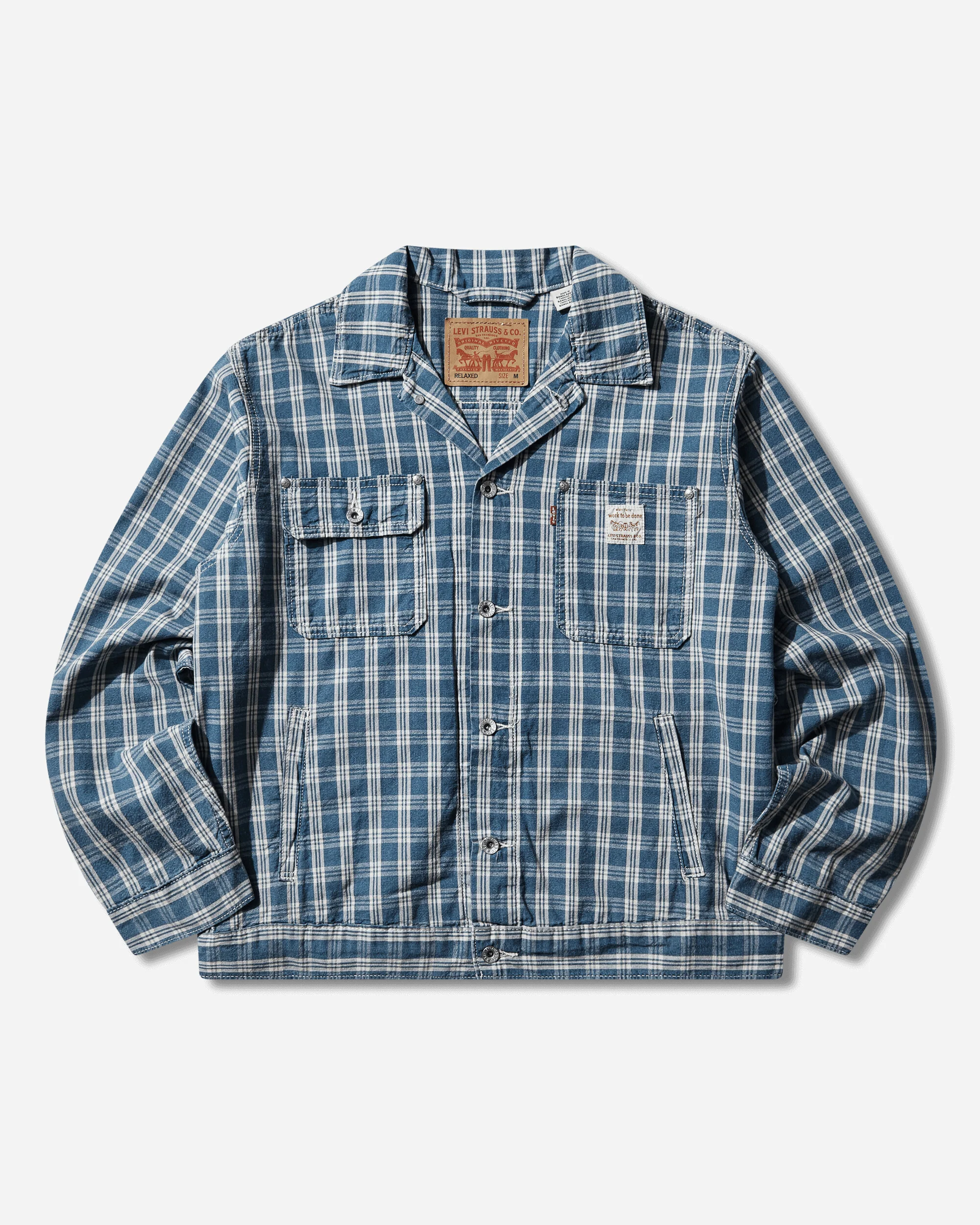 Men's Sunrise Trucker Jacket Blue