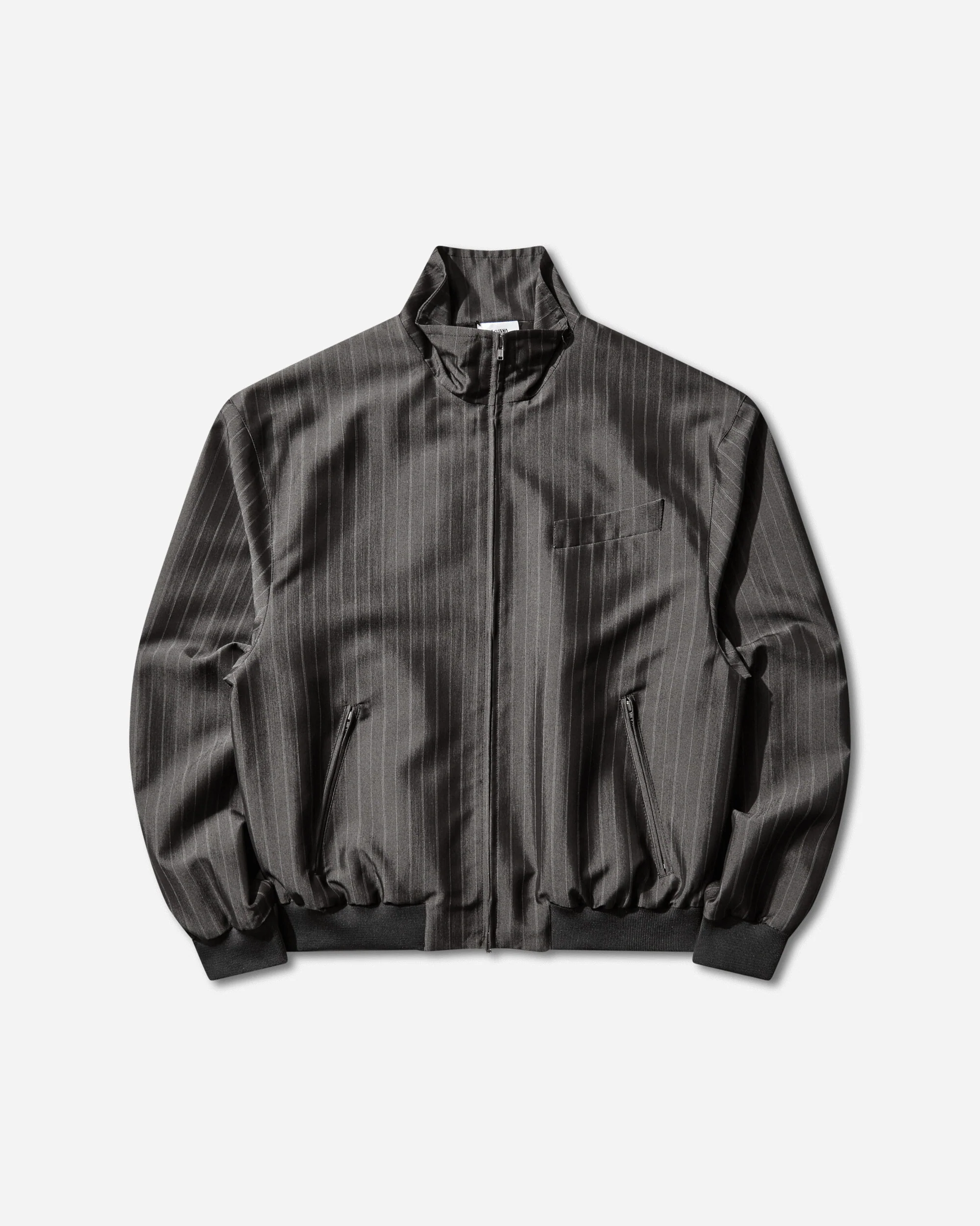 Men's Coach Tracksuit Jacket Pinstripe Melange