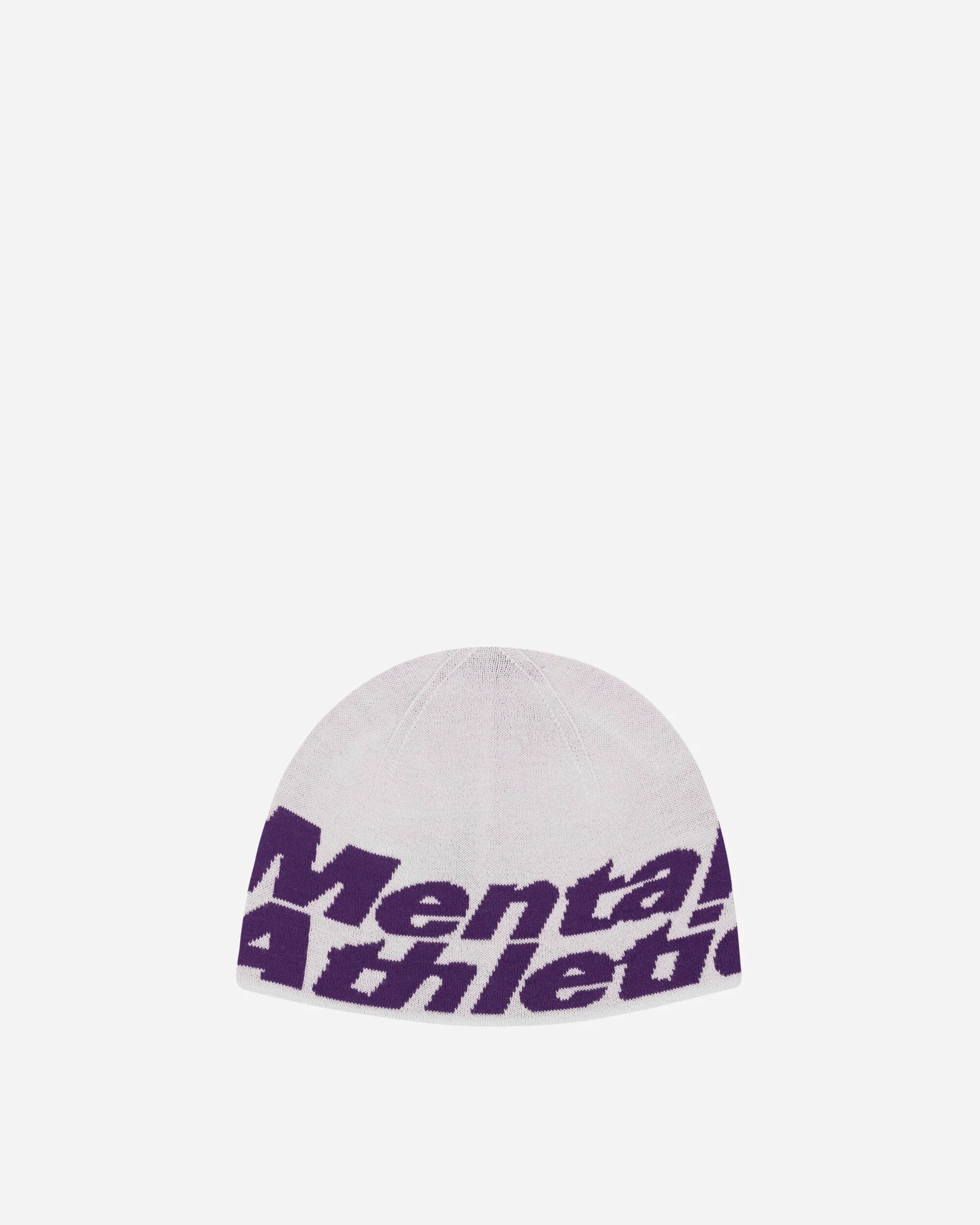 Logo Beanie White / Purple