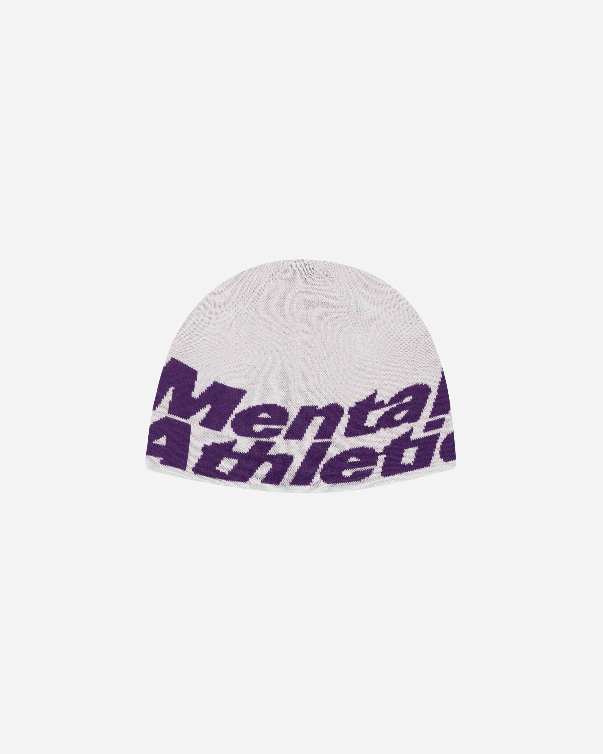 Logo Beanie White / Purple - Image 2