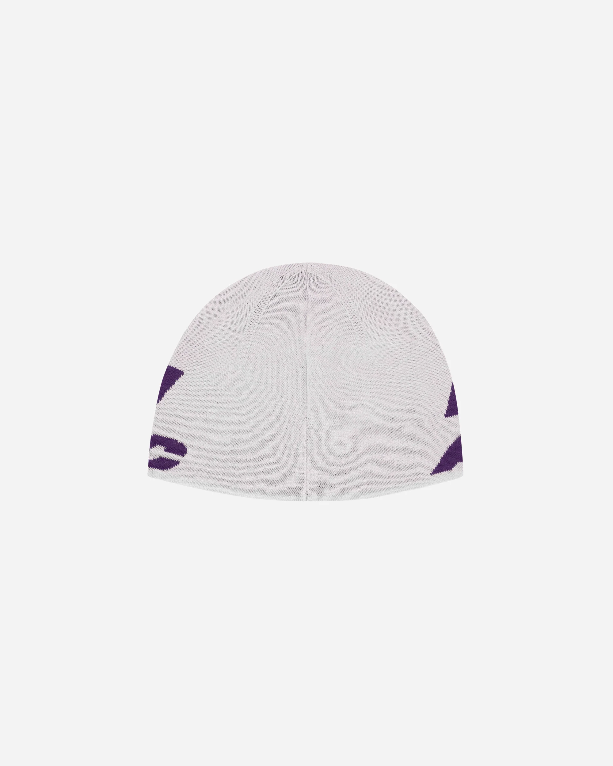 Logo Beanie White / Purple - Image 3