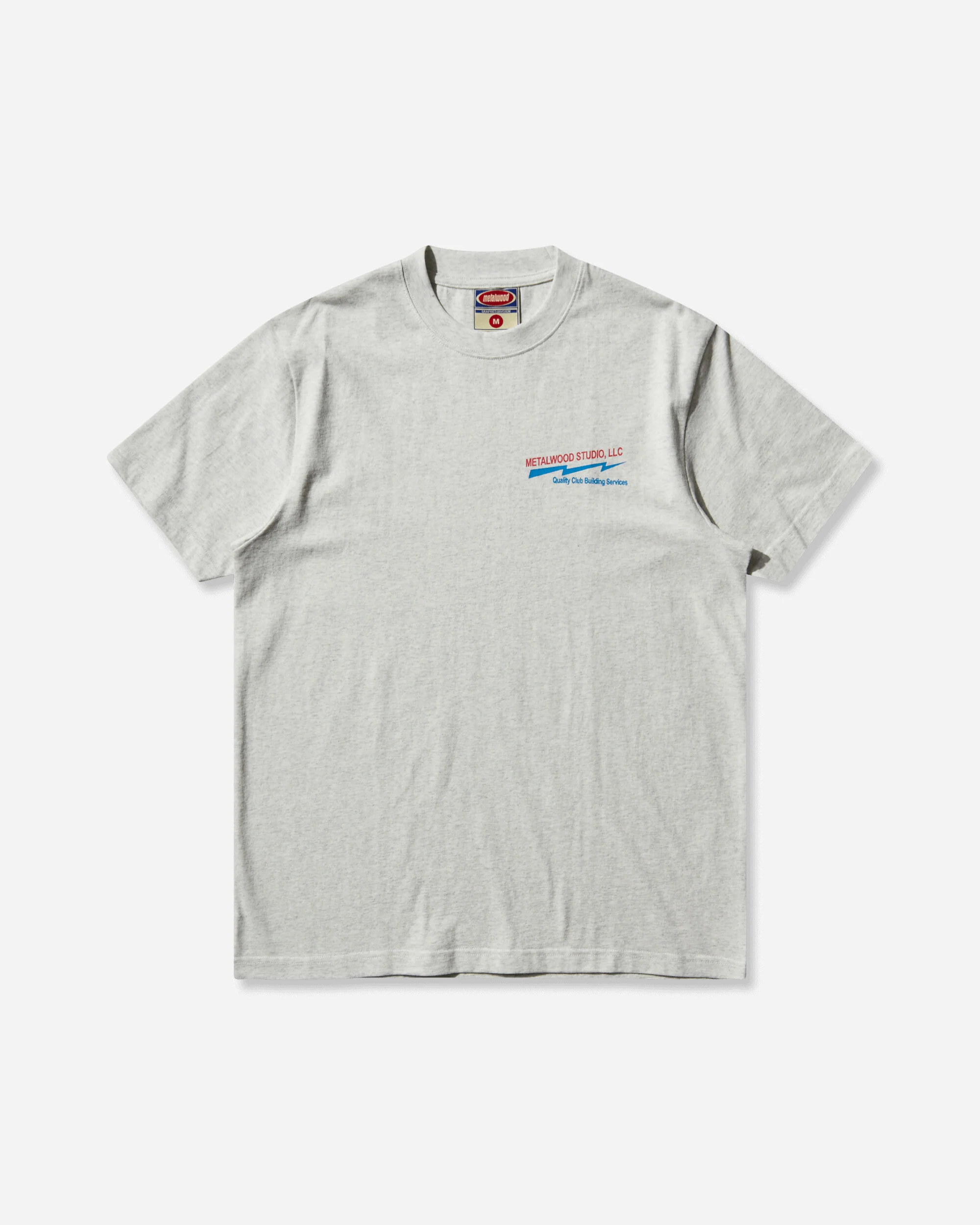 Men's Club Building T-Shirt Heather Grey