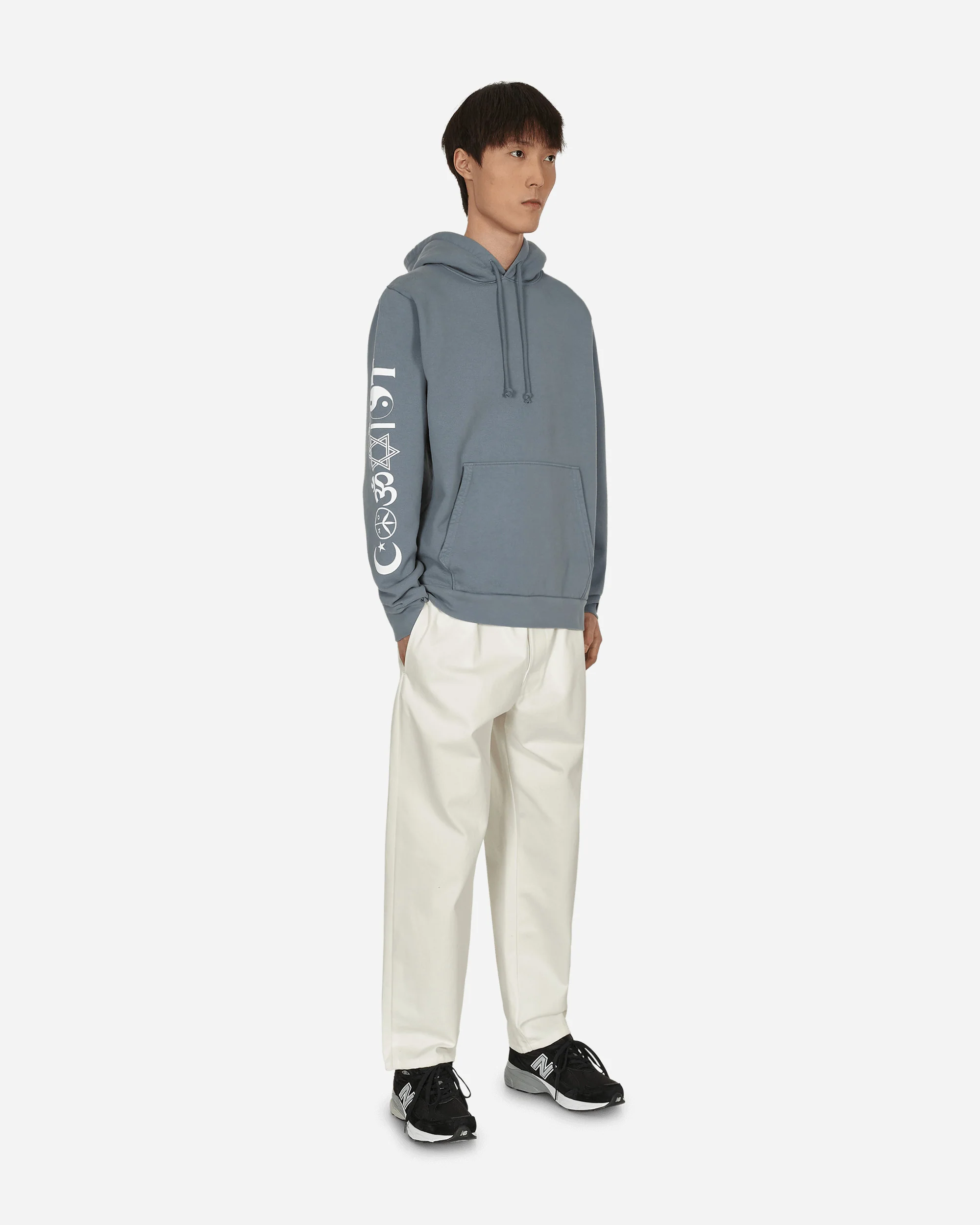Coexist V2 Hooded Sweatshirt Purple - Image 4
