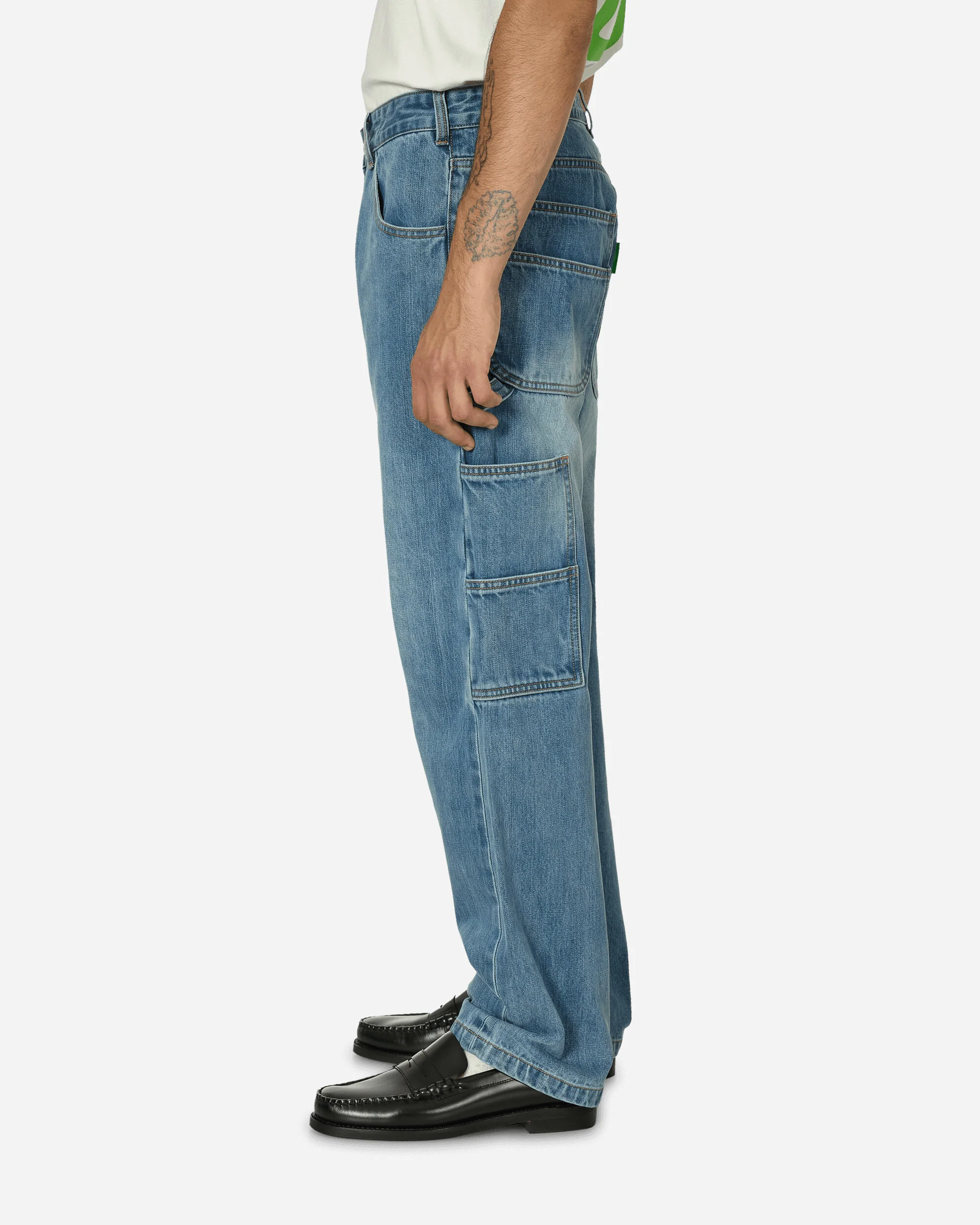 Selvedge Utility Jean Stone Wash Indigo - Image 2