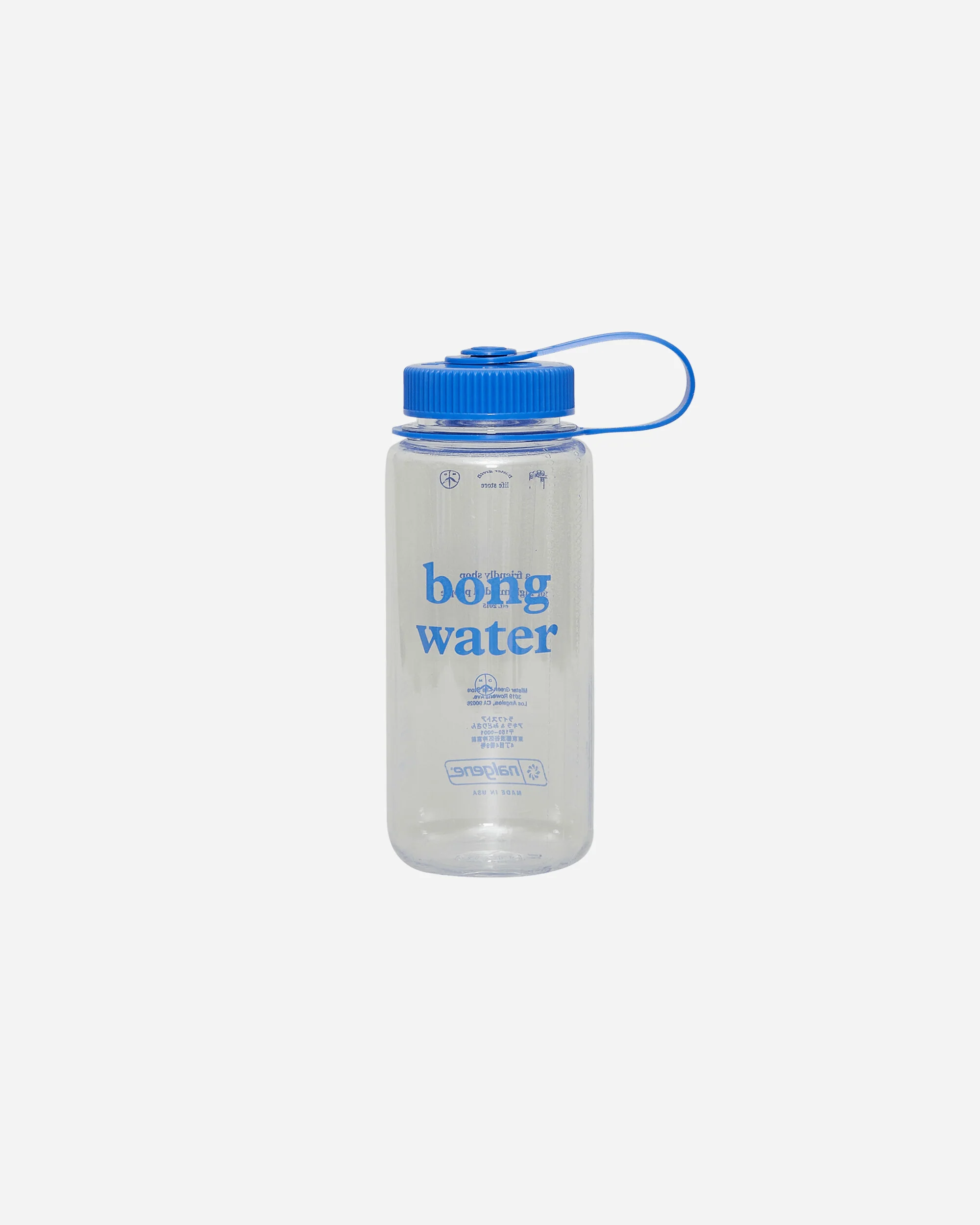 Small Bong Water Nalgene Bottle Clear - Image 2