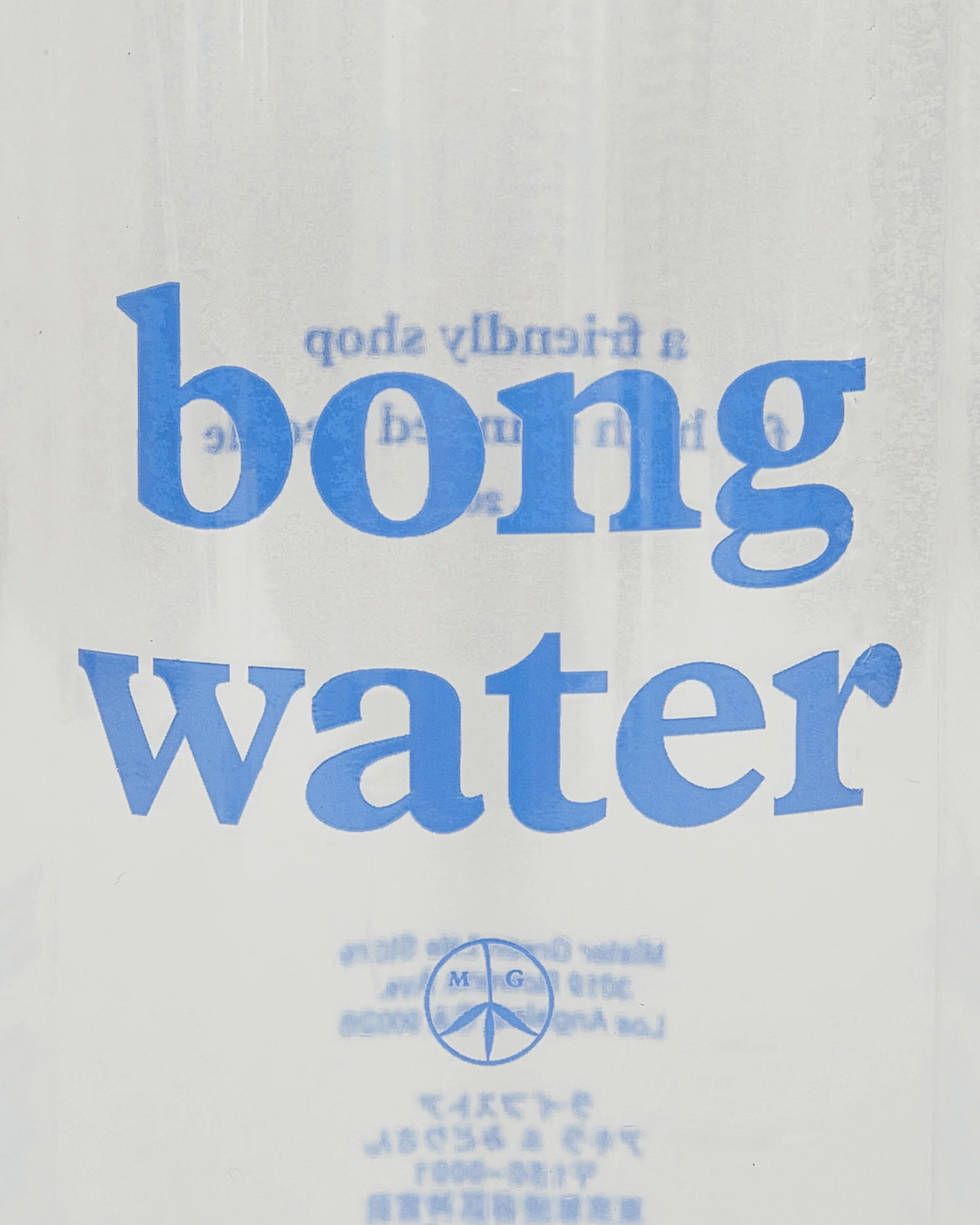 Small Bong Water Nalgene Bottle Clear - Image 5