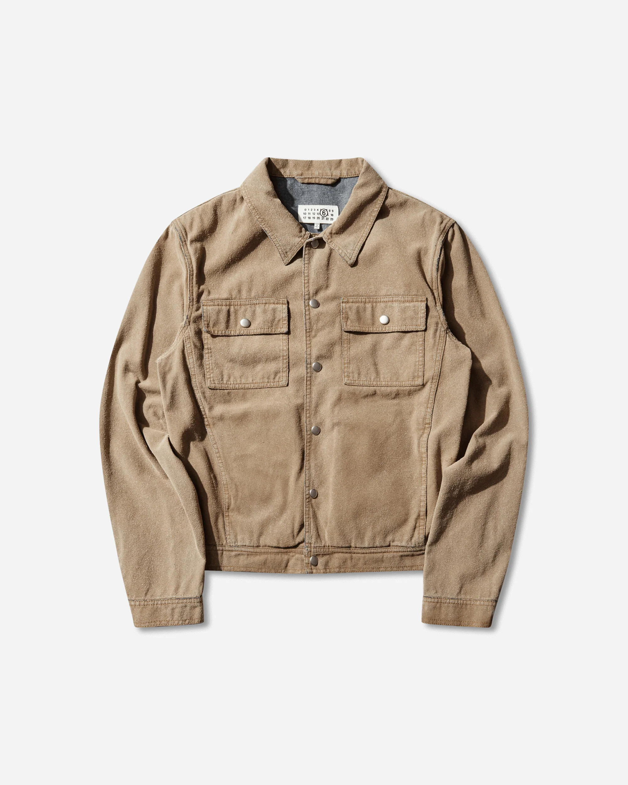 Men's Denim Trucker Jacket Sand