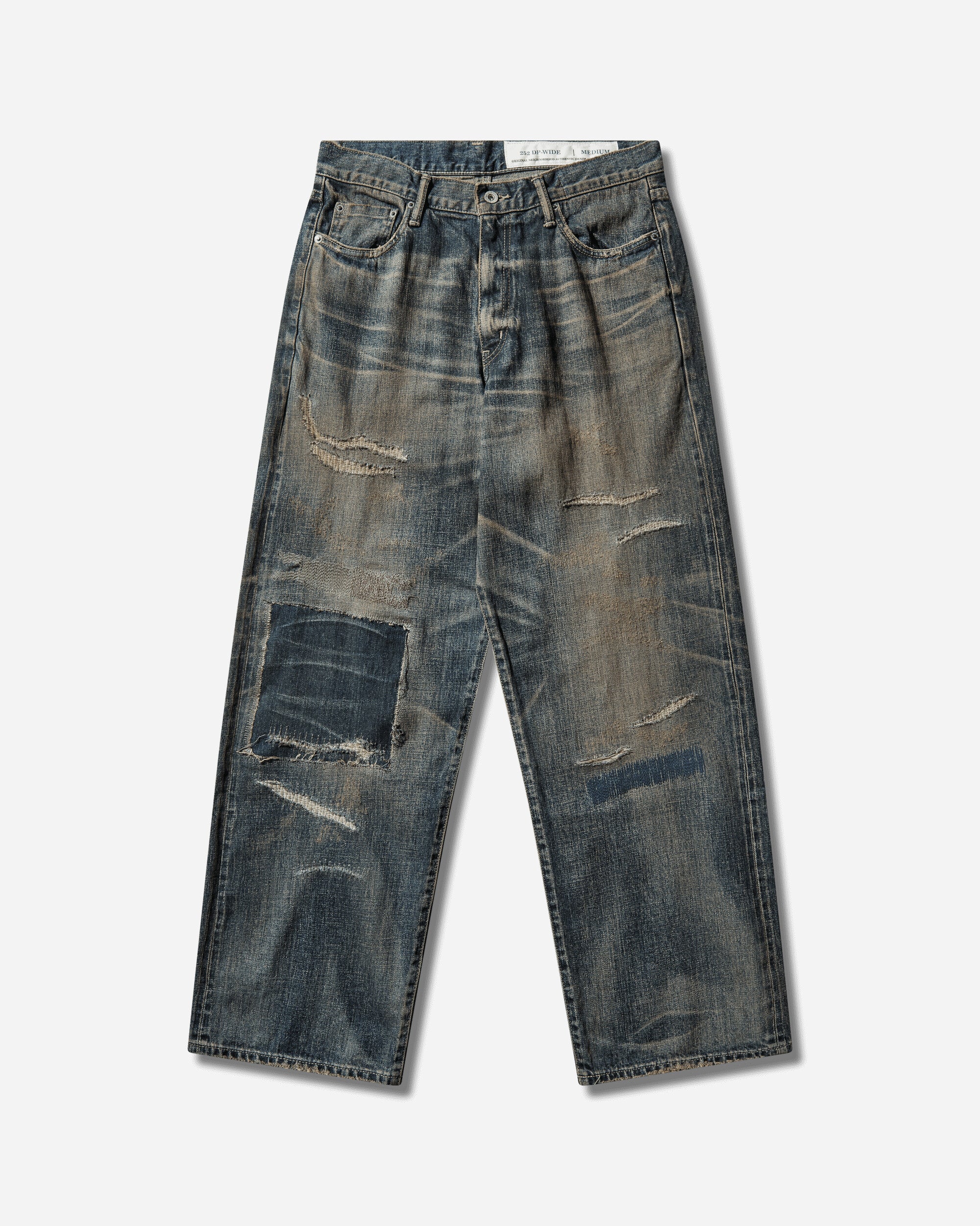 Men's Savage Denim DP Wide Pants Indigo
