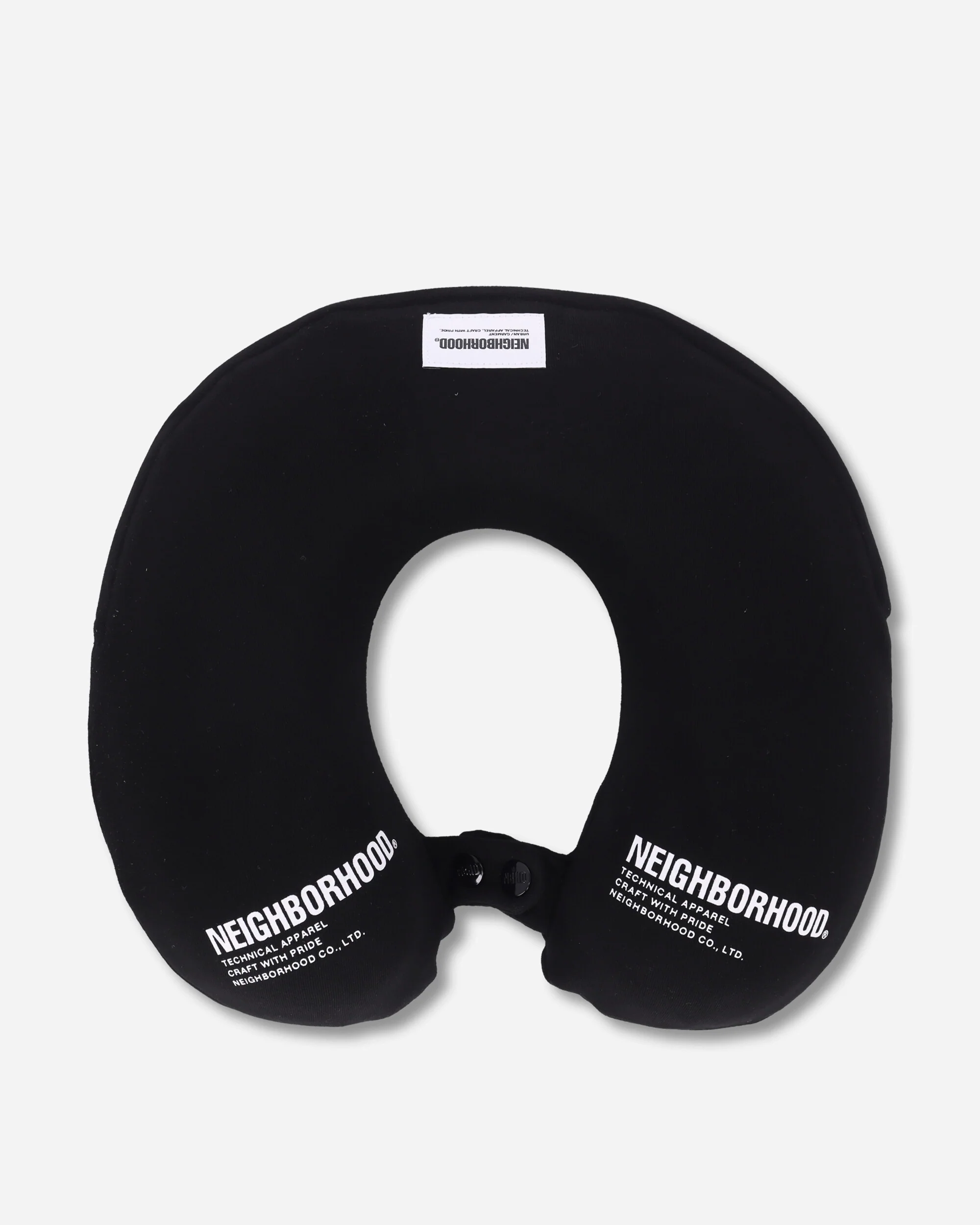 Logo Neck Pillow Black